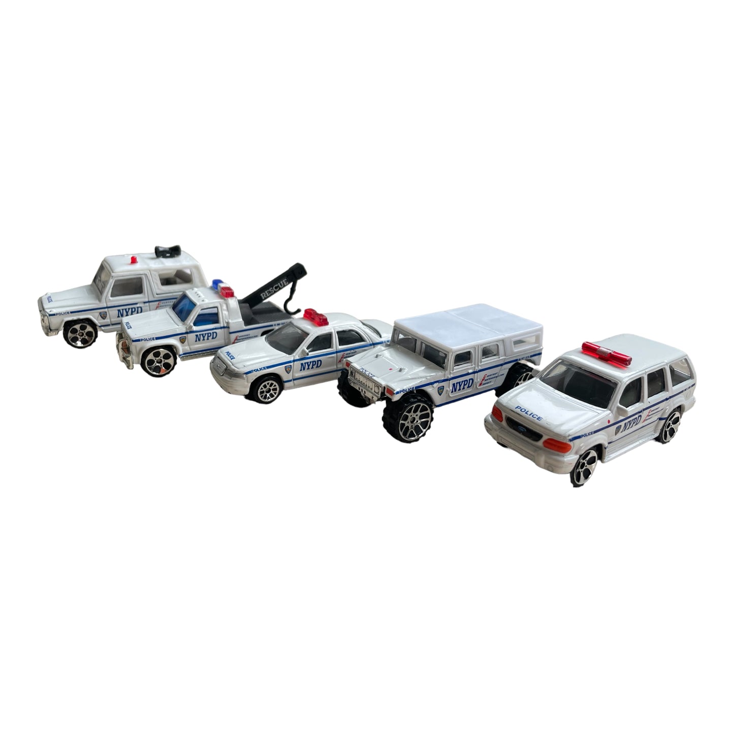 NYPD Vehicle set - Police cars - Gift Pack