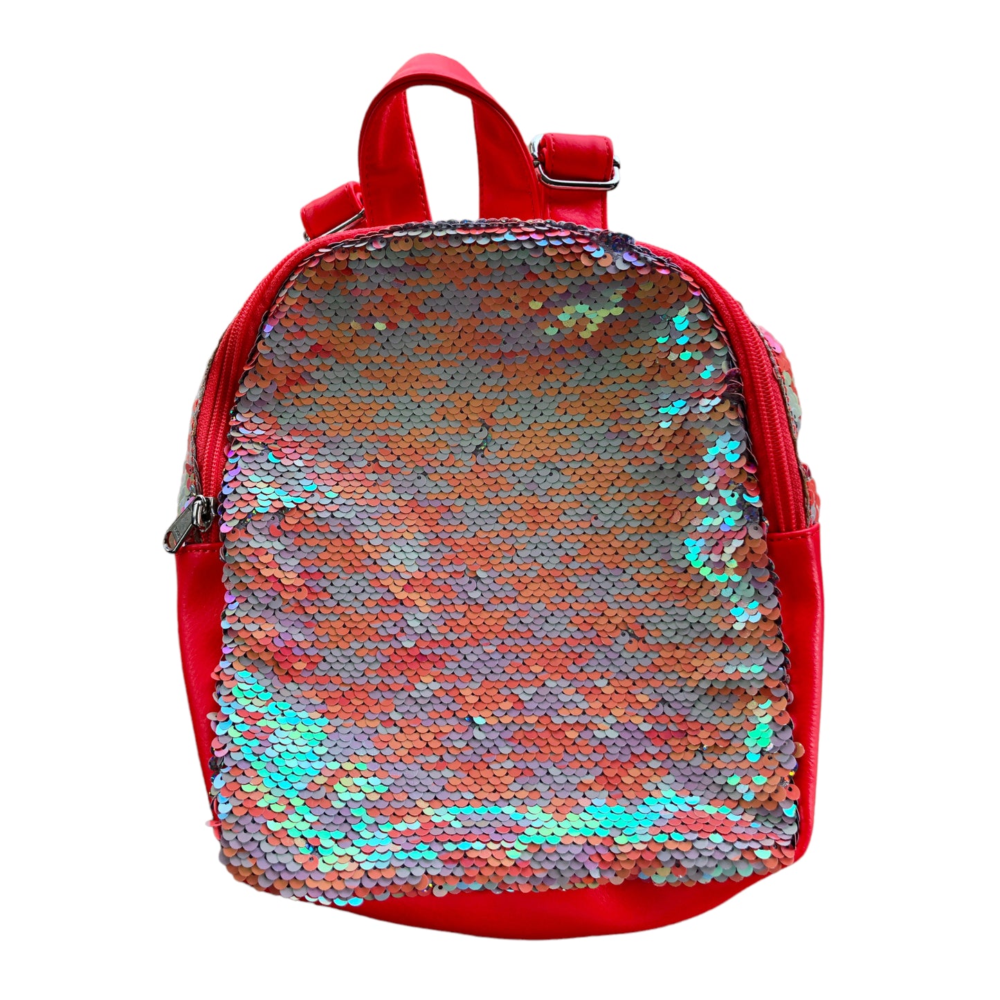 Kids' Pink Sequin Backpack