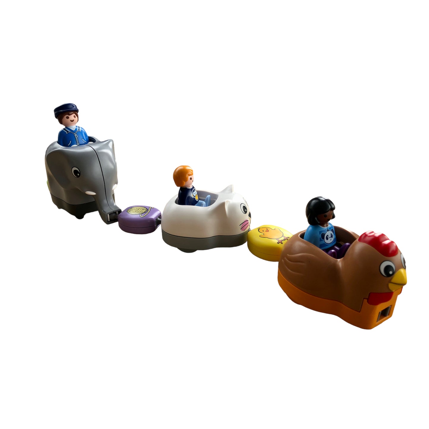 Playmobil 1.2.3 - My sliding animal train