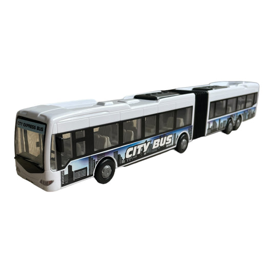 Dickie Toys - City Express Bus - Gliedertüren zum Öffnen 46 cm