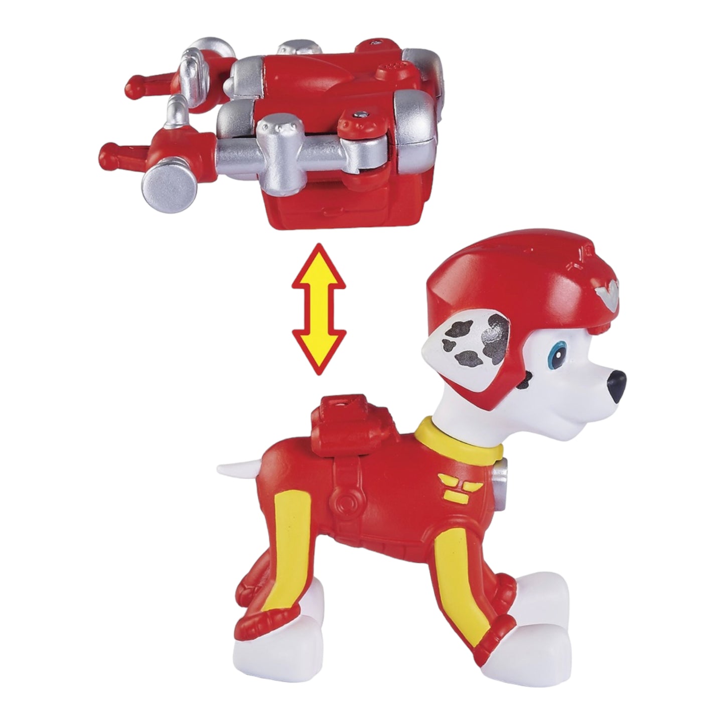 Air Rescue Marshall -Marcus - Paw Patrol - Pack up and Badge