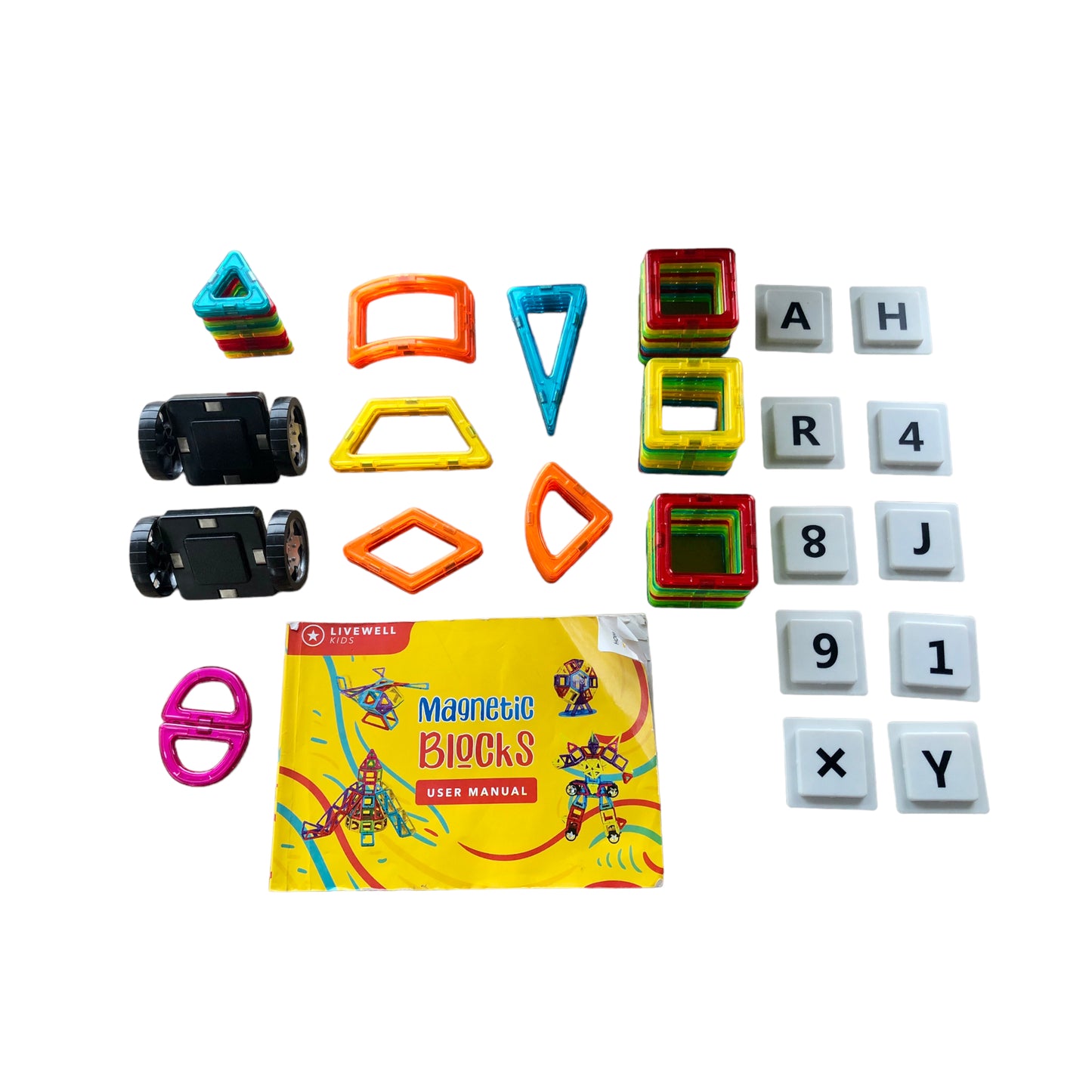 Magnetic Blocks - 100 Pieces