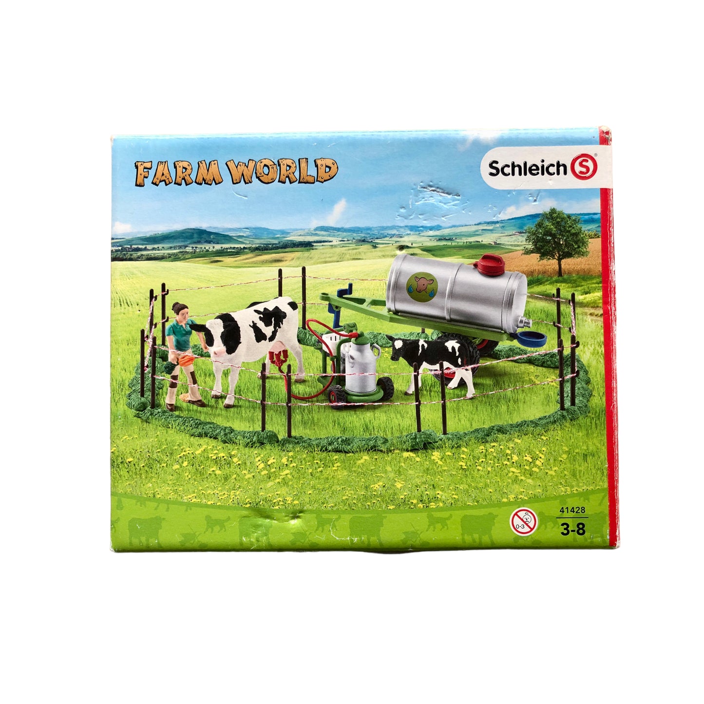 Schleich - Farm World, 41428 - Cow family on the pasture