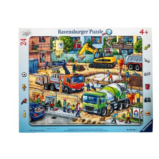 Ravensburger - Construction Site, Search and Find puzzle - 24 pieces
