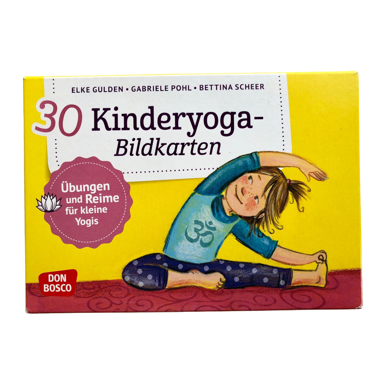 30 Kinderyoga Bildkarten (deutsche Version)