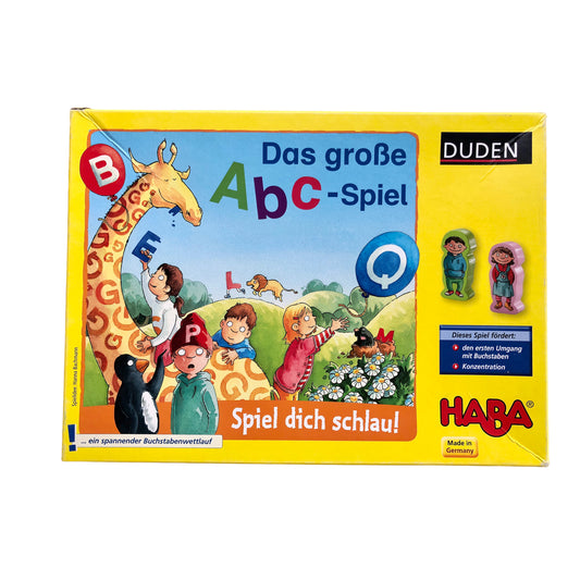 Haba - Duden - Le grand jeu ABC (langue allemande)