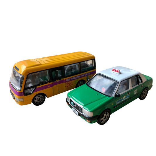 Asiatische Toyota Crown Comfort- und Coaster-Modellautos