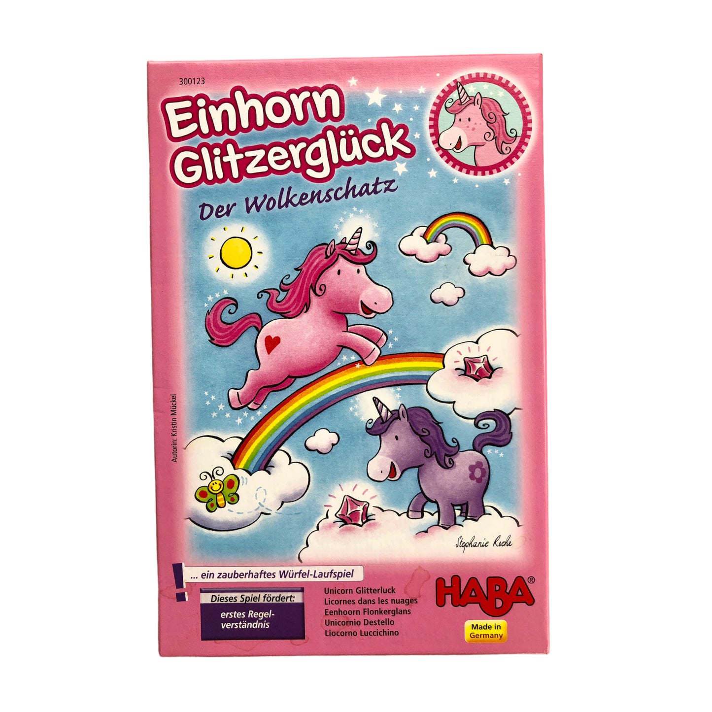 Haba - Unicorn Glittering Happiness - The Cloud Treasure