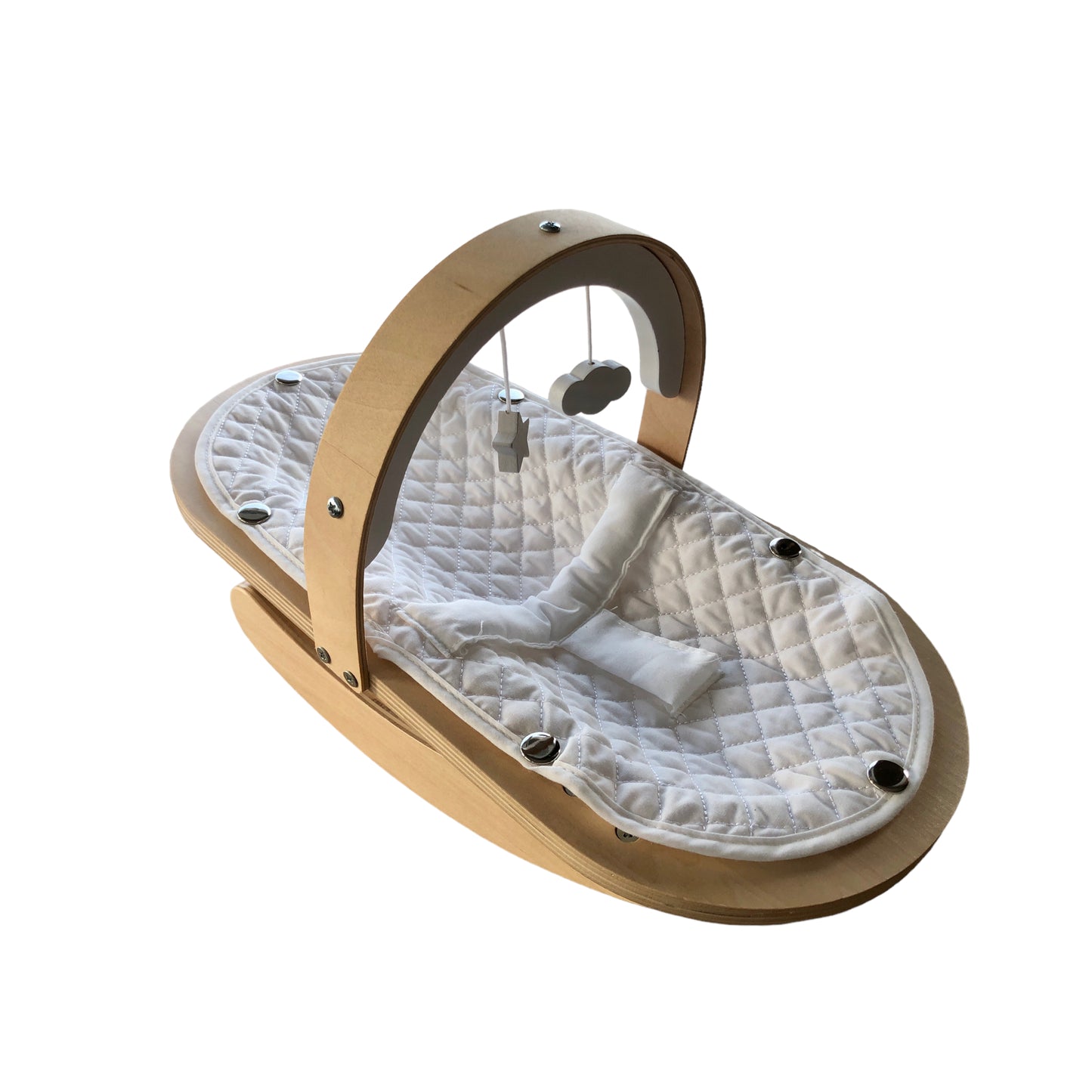 Verbaudet - Chaise bébé en bois - blanc