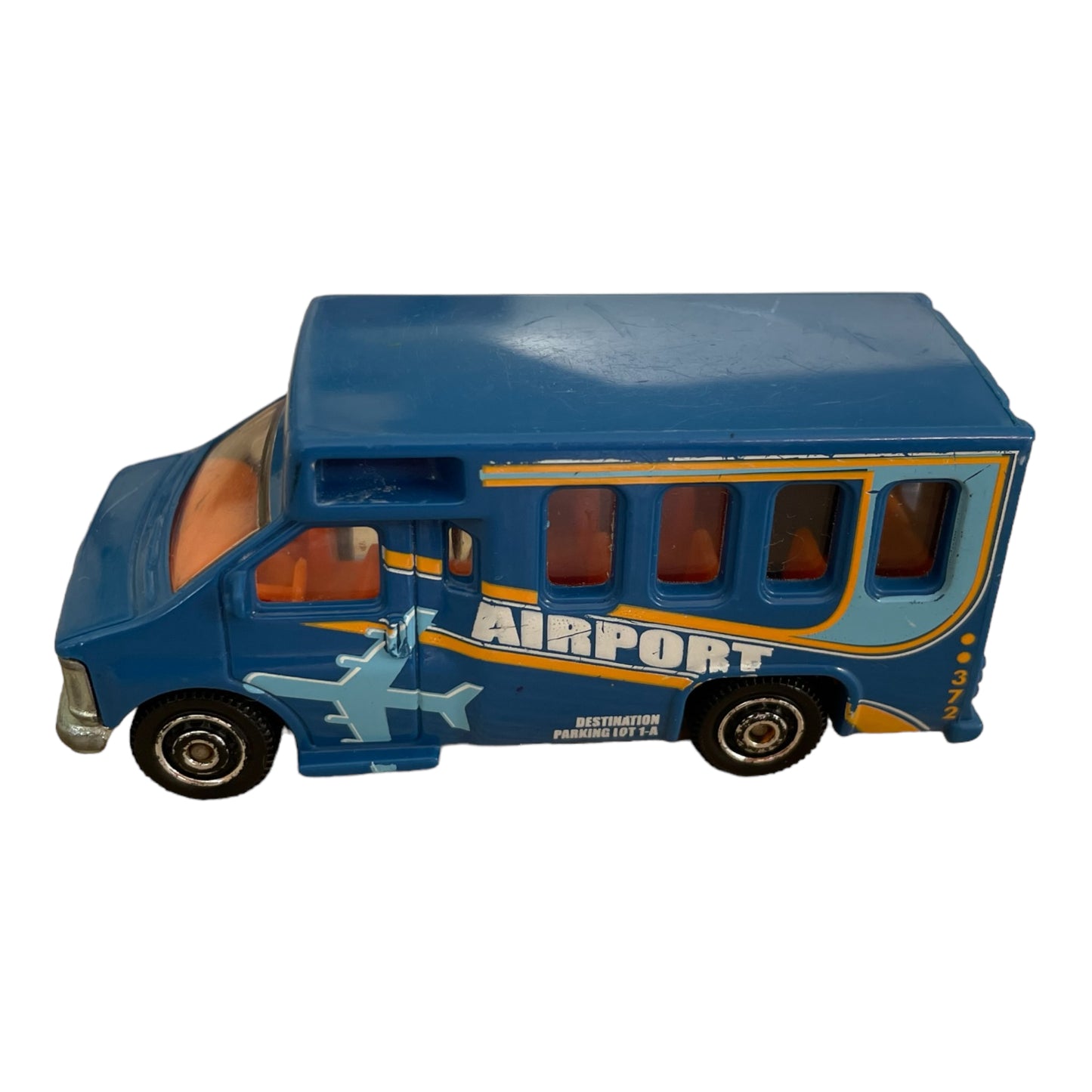 Airport Vehicle Playset -  4 Airport trucks and 1 Police Helicopter