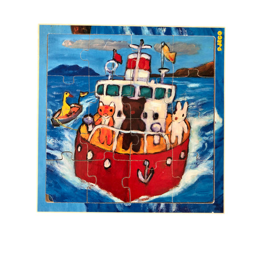 DJECO - By boat - 16 pieces