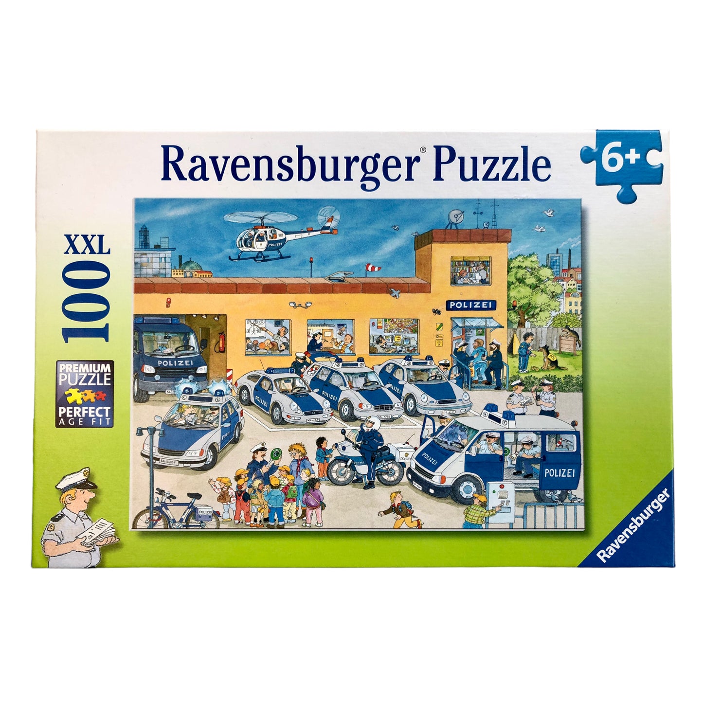 Ravensburger - Quartier de police, puzzle XXL 100 pièces