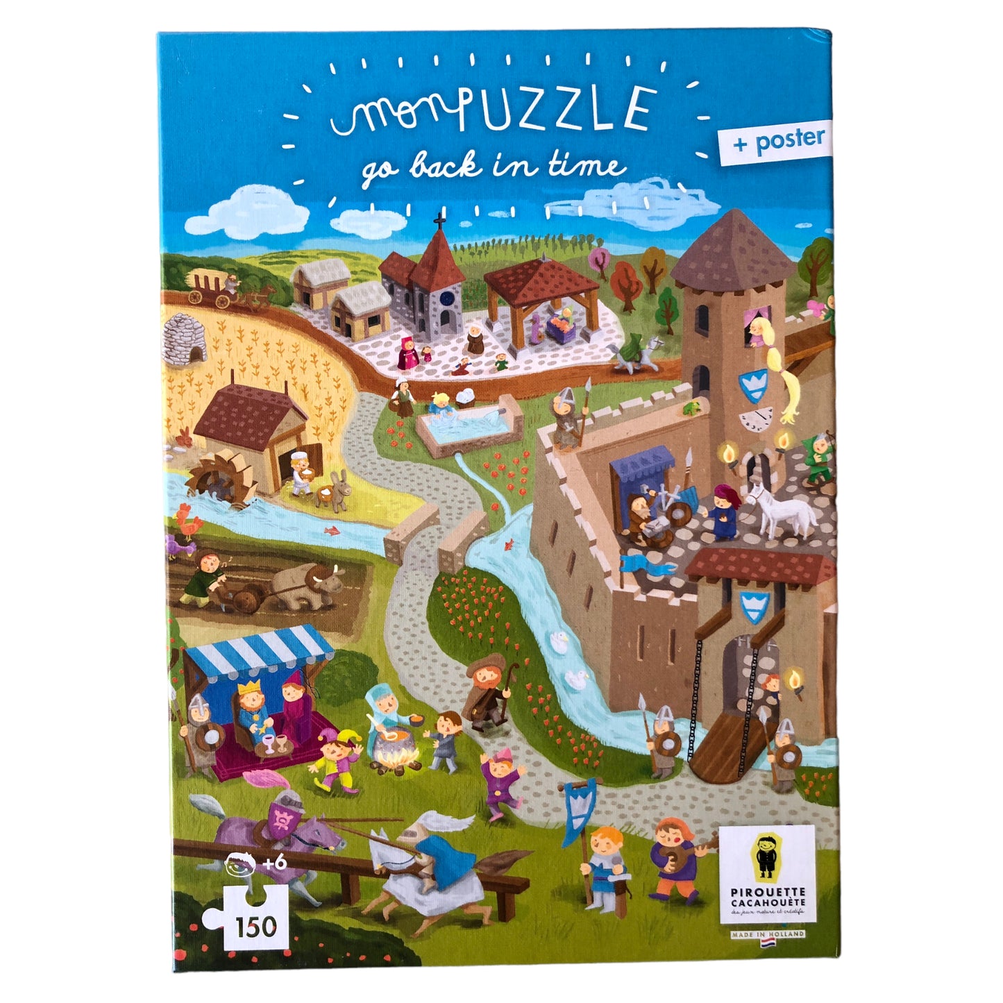 Mon Puzzle à remonter le temps, retour au Moyen-Âge