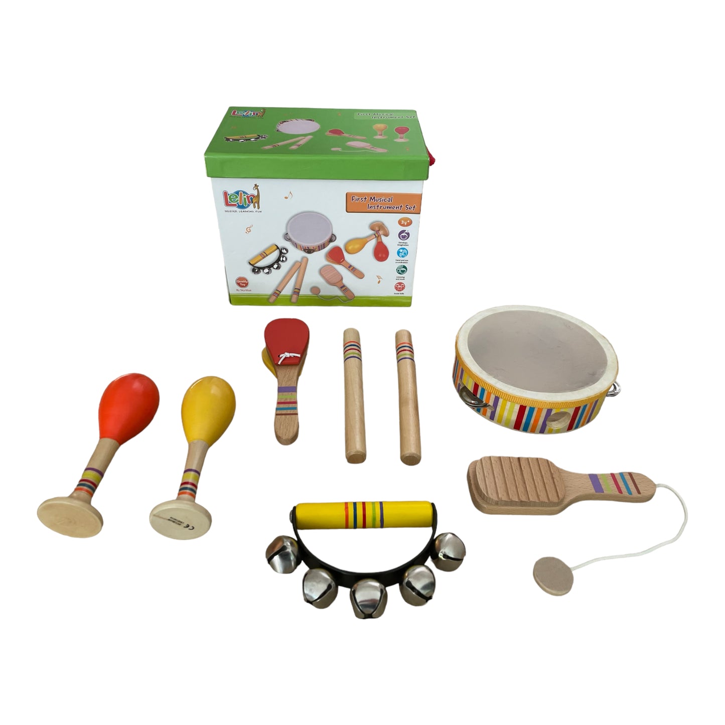 Lelin First Musical Instrument Set - 8 pieces