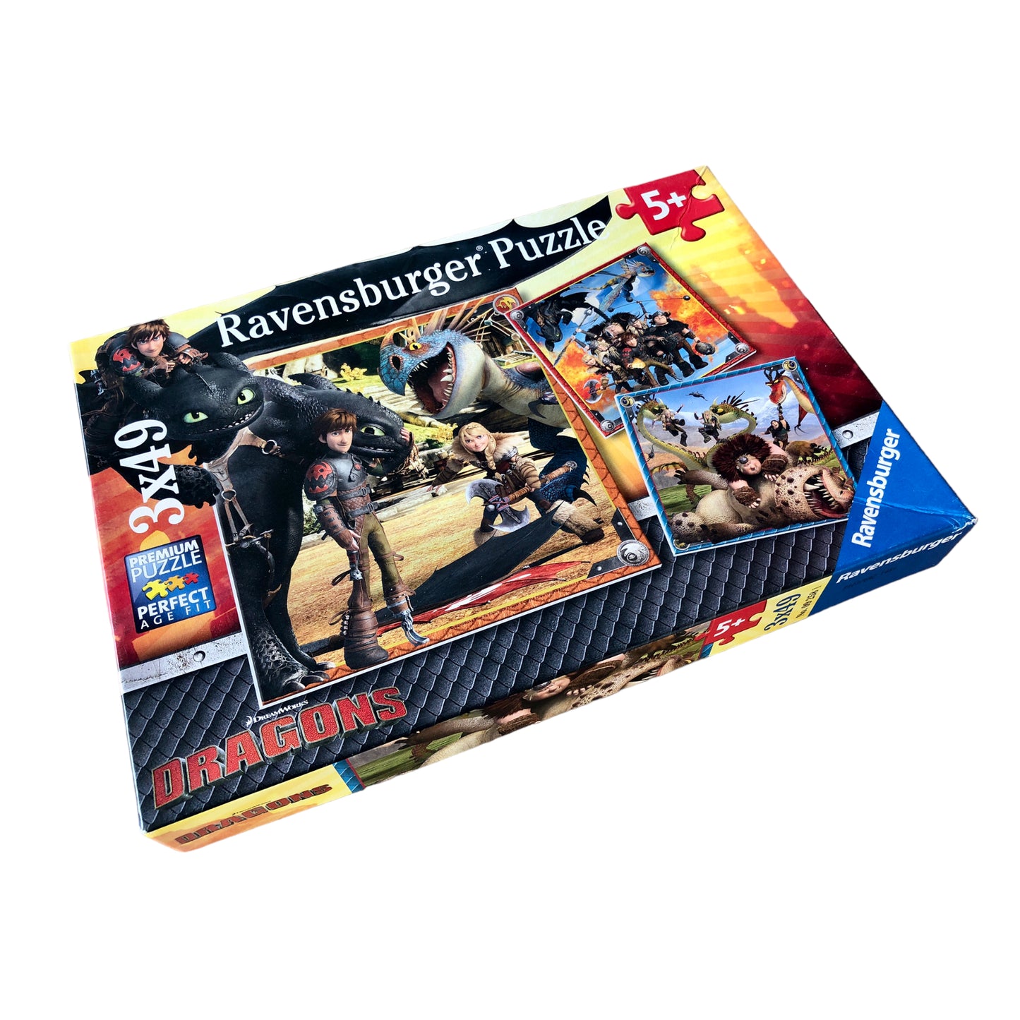 Ravensburger - Dragon Riders 3x49 Teile
