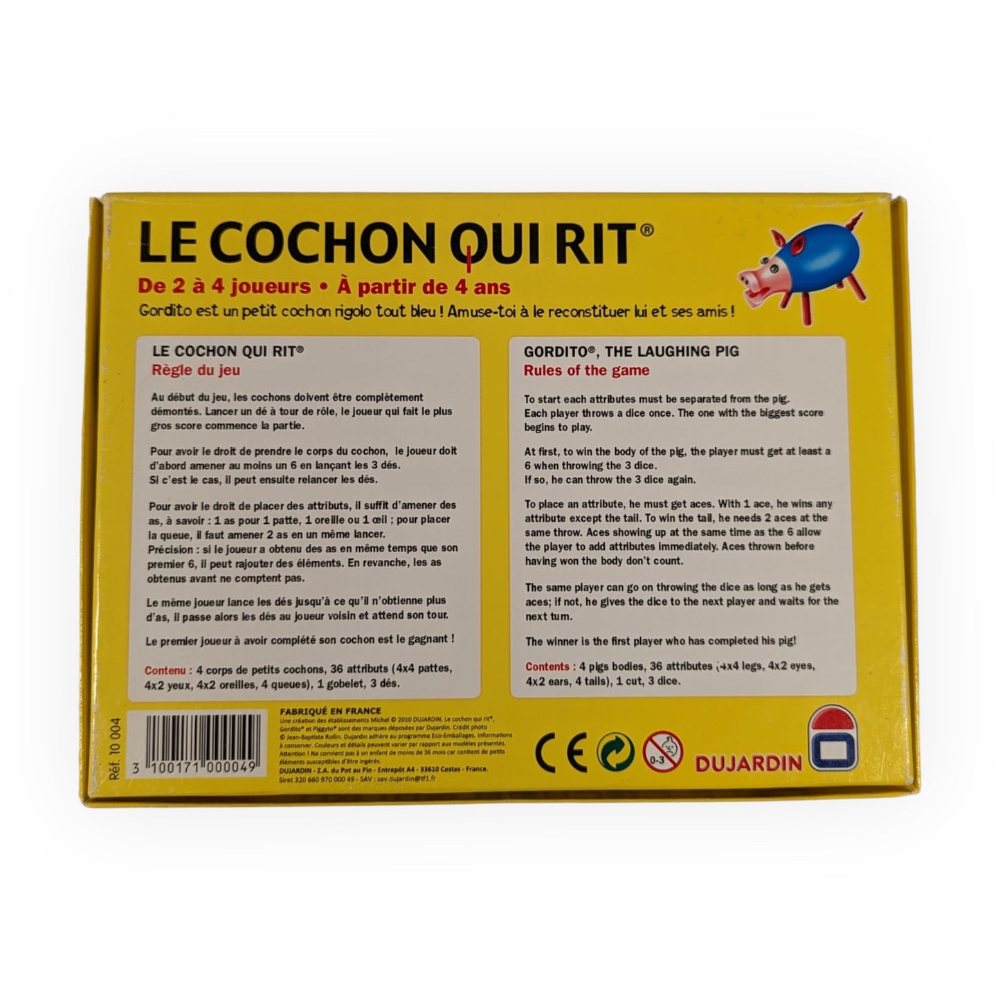 Le cochon qui rit (French version) - Board Game
