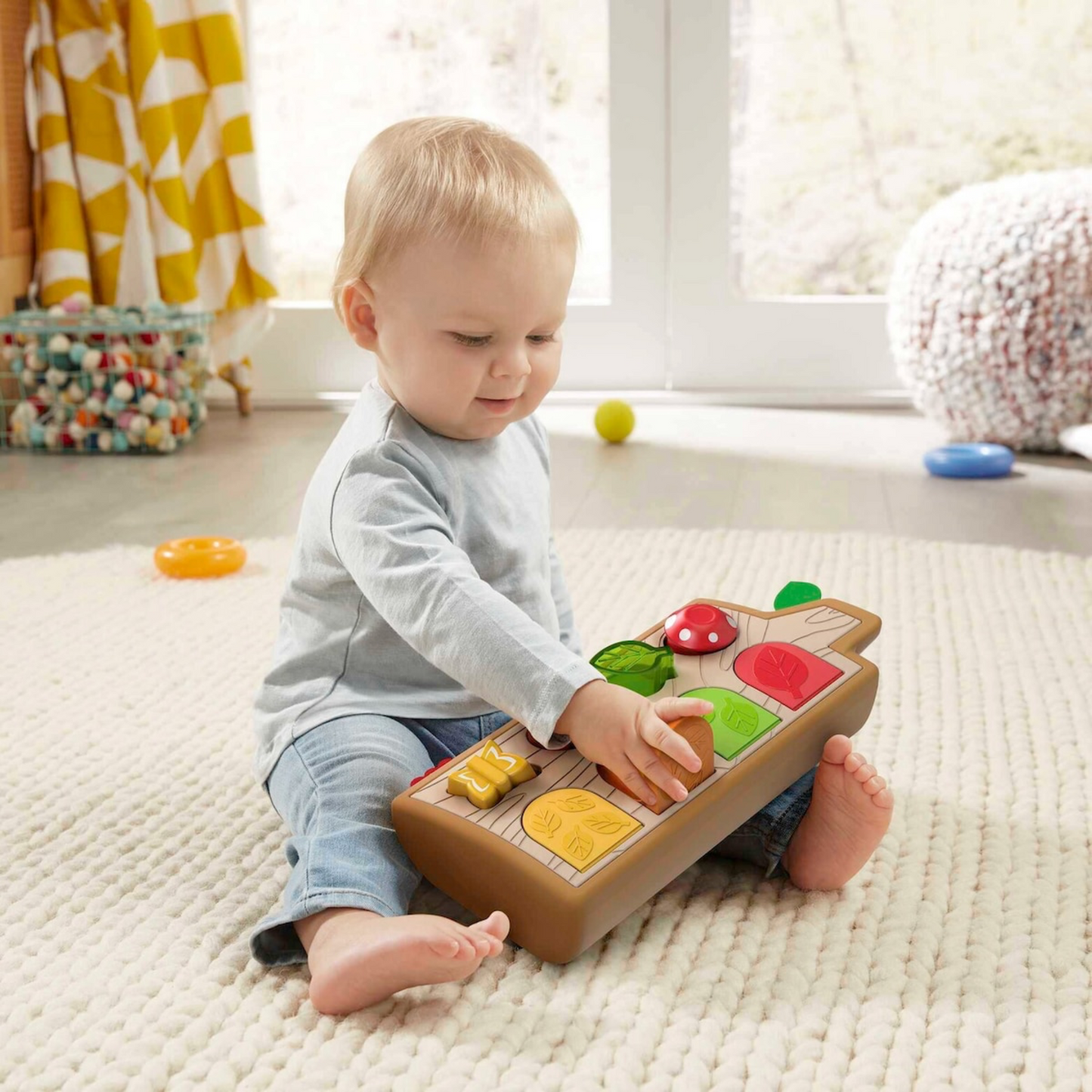 Fisher Price - Hide and Peek Pop-Up Infant Activity Toy