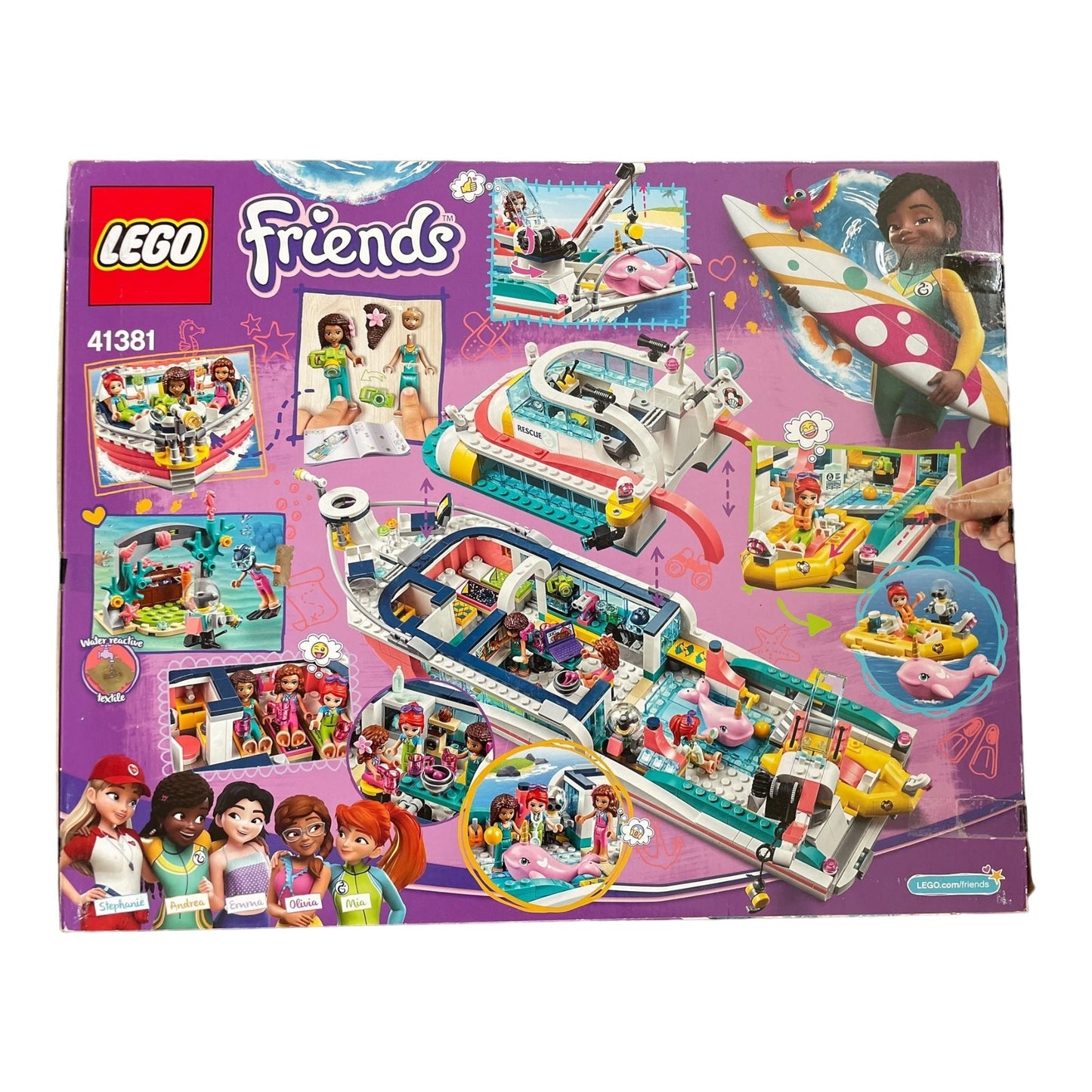 LEGO® Friends Rescue Mission Boat - 41381