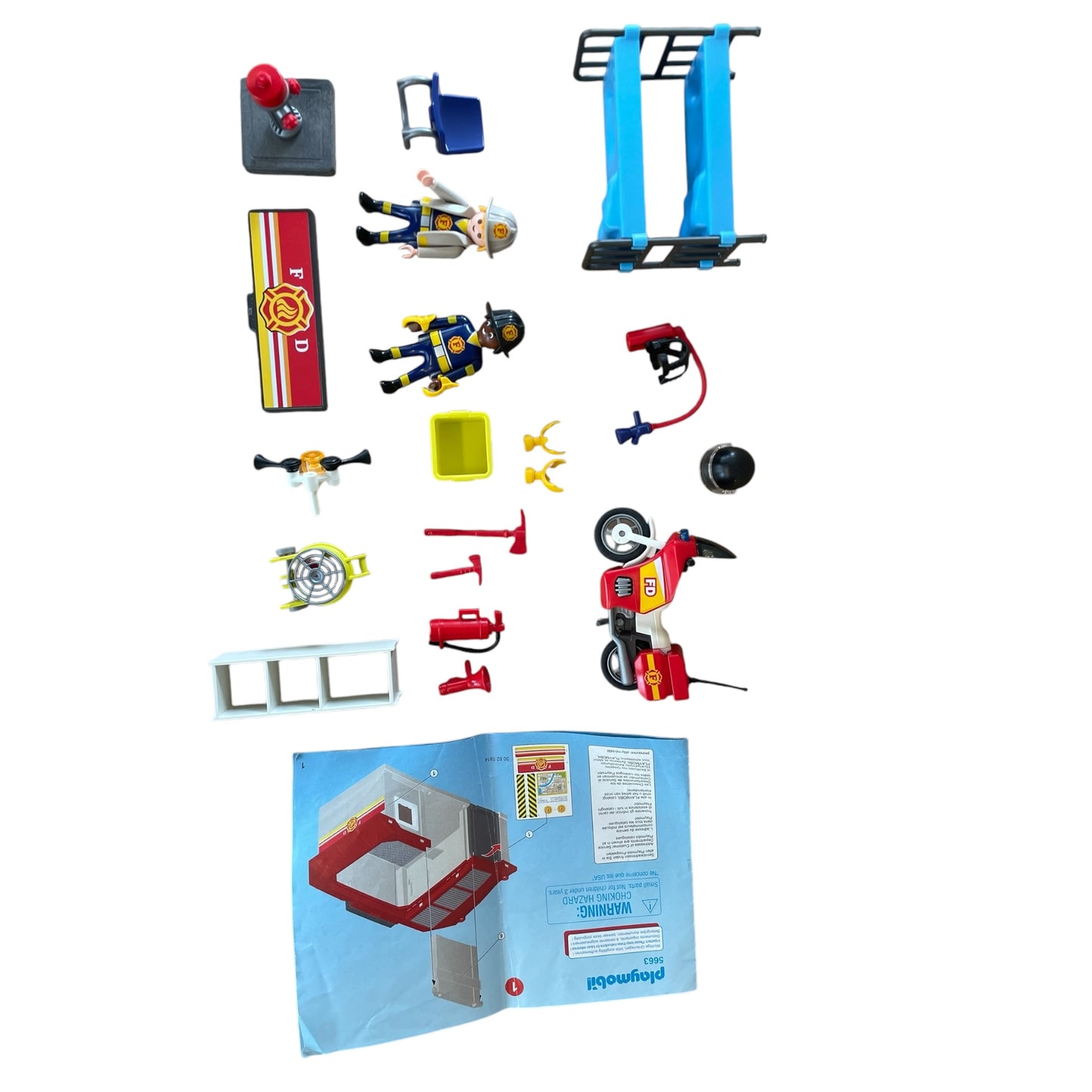 Caserne de pompiers transportable Playmobil® 5663