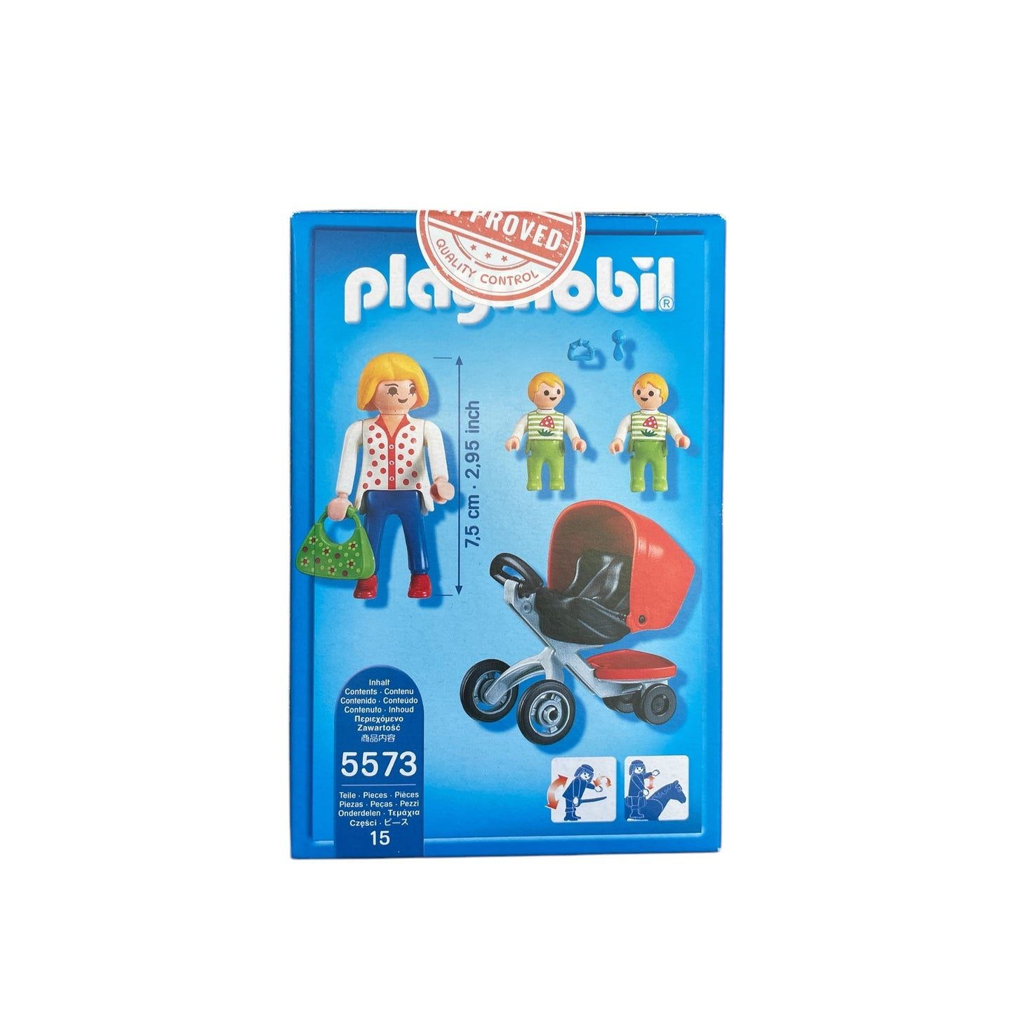 Playmobil ® City Life 5573 - Maman avec des jumeaux