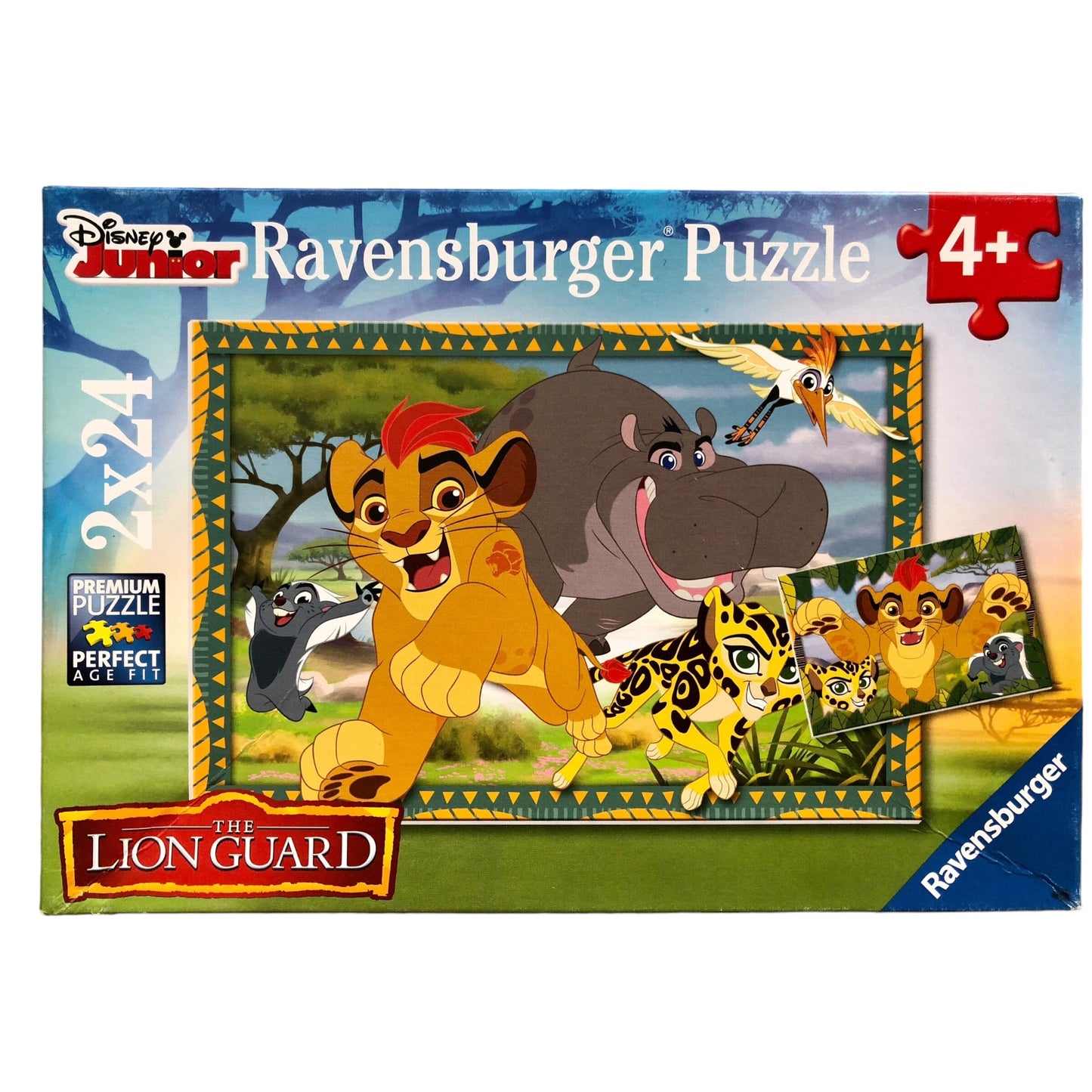 Puzzle Ravensburger - La Garde du Roi Lion - 24 pièces