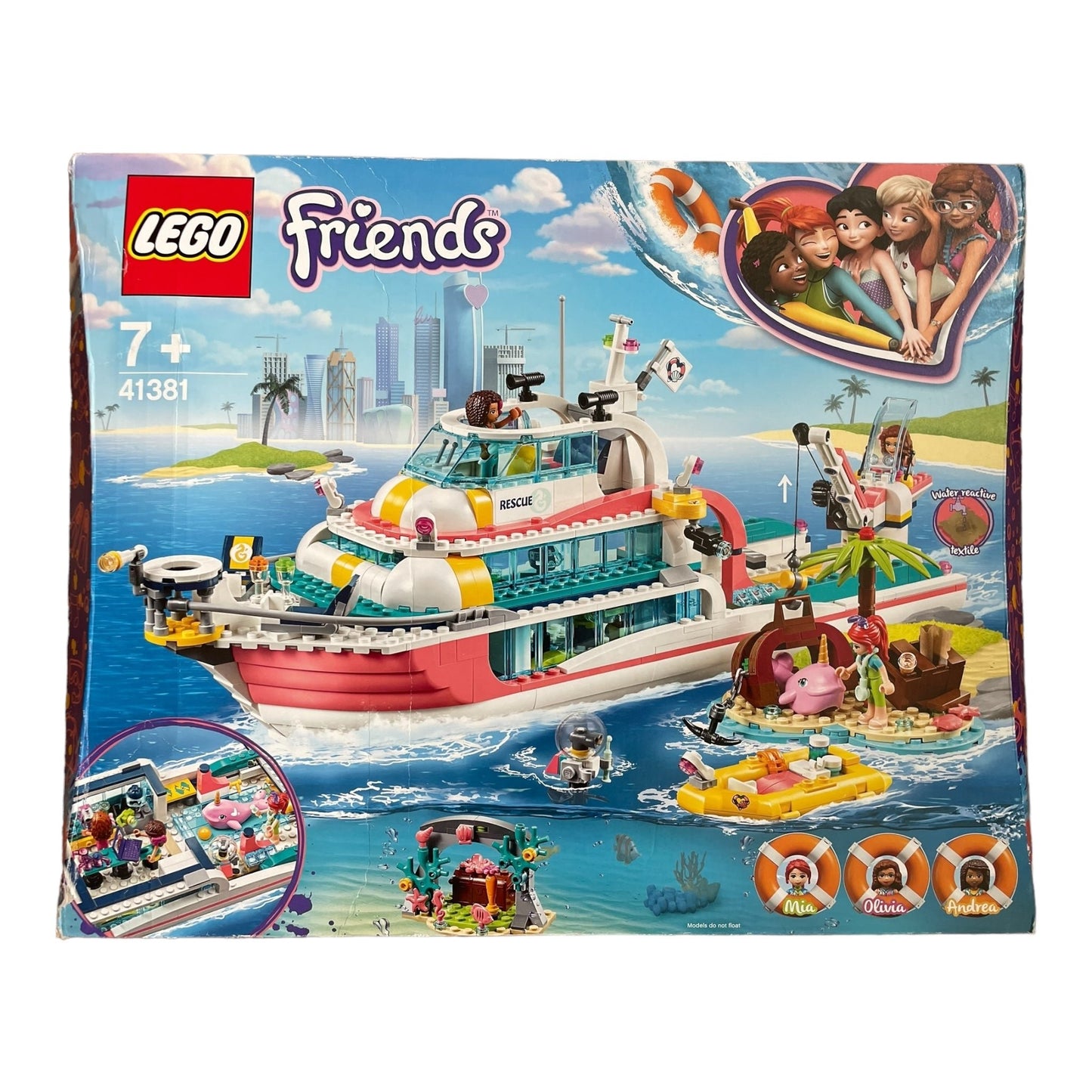 LEGO® Friends Rescue Mission Boat - 41381