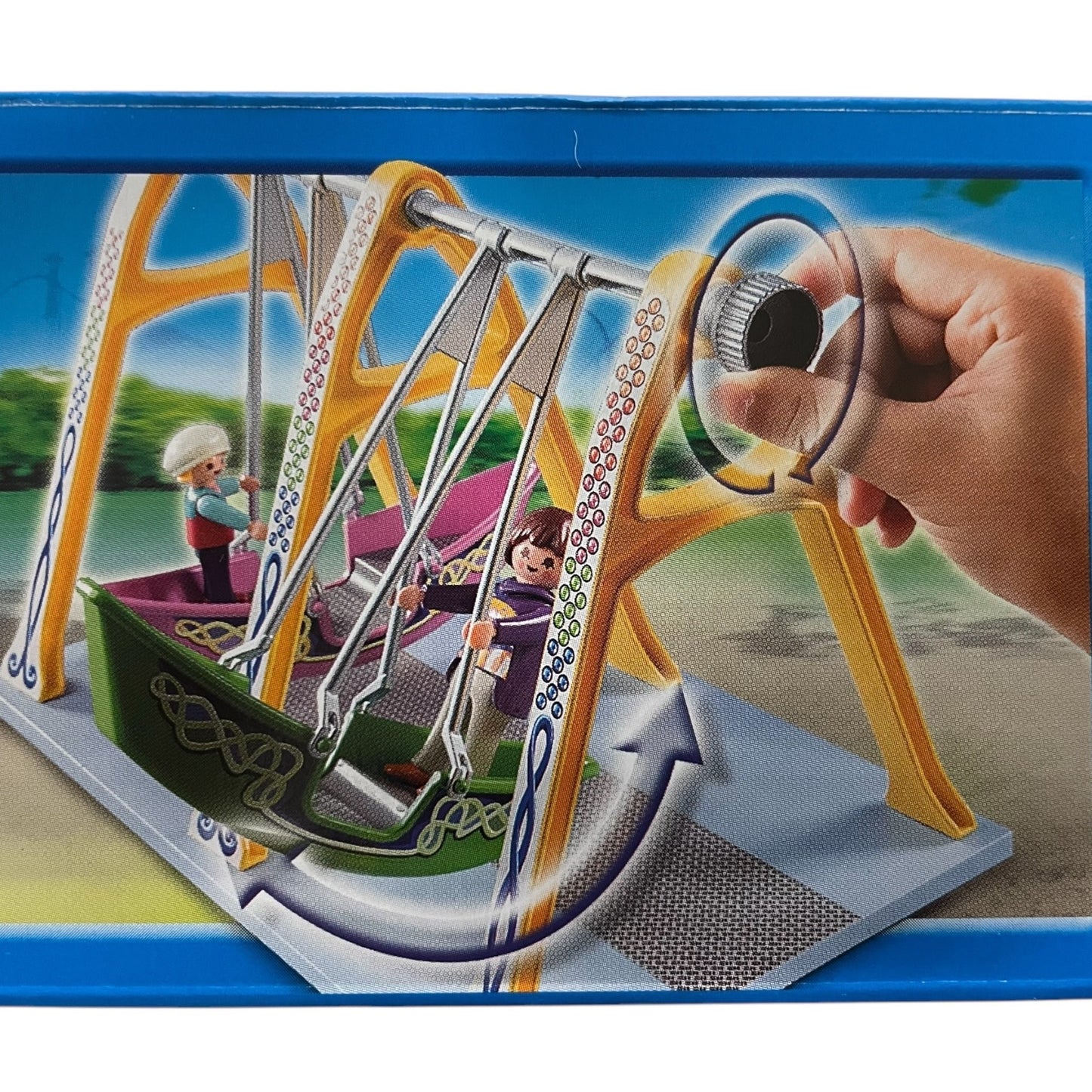 Playmobil® Summer fun 5553 - Ensemble de jeu avec balançoire et bateau