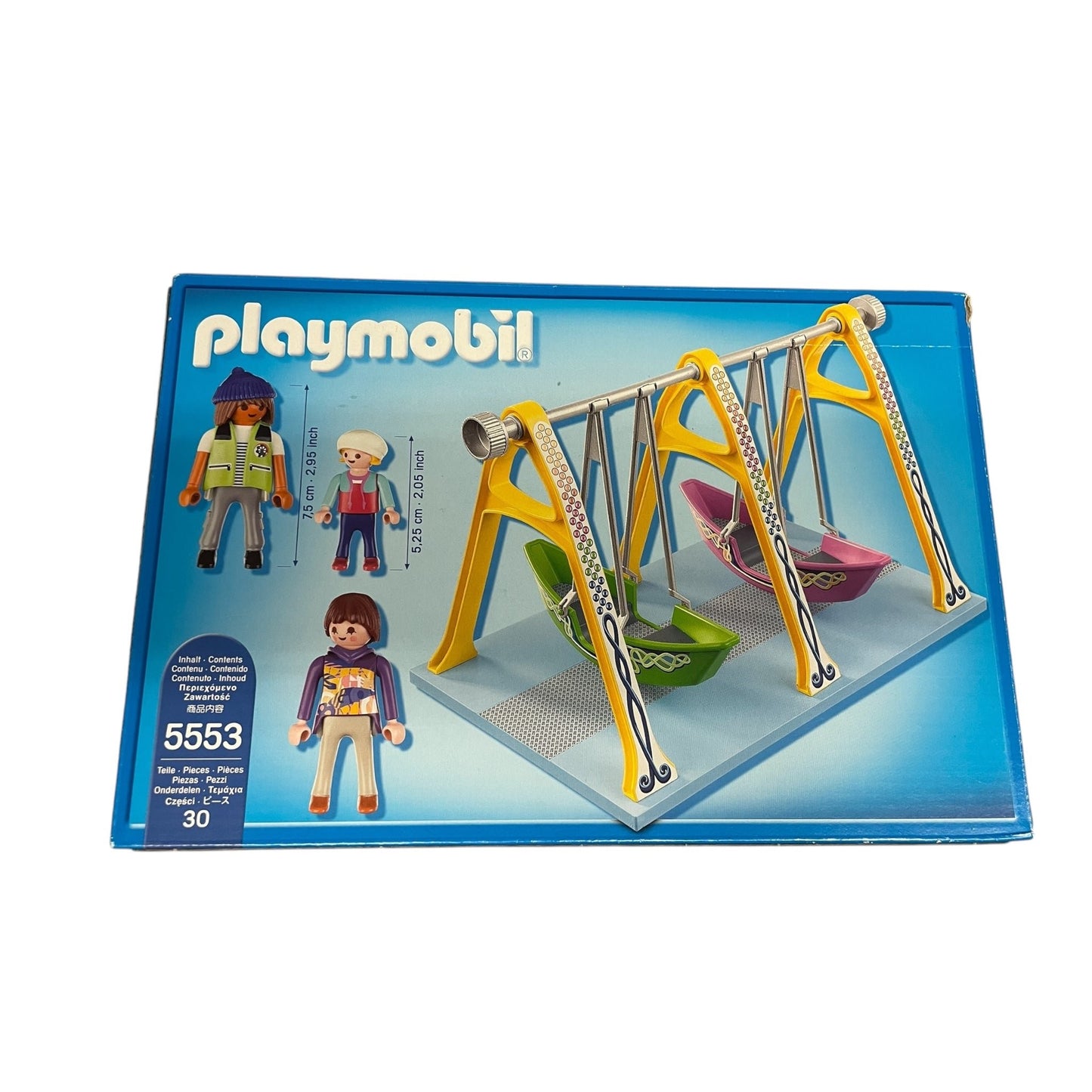 Playmobil® Summer fun 5553 - Ensemble de jeu avec balançoire et bateau