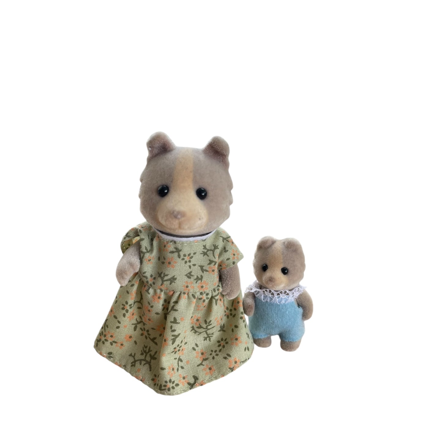 Familles Sylvanian - Famille Farthing Dog - Mère et bébé