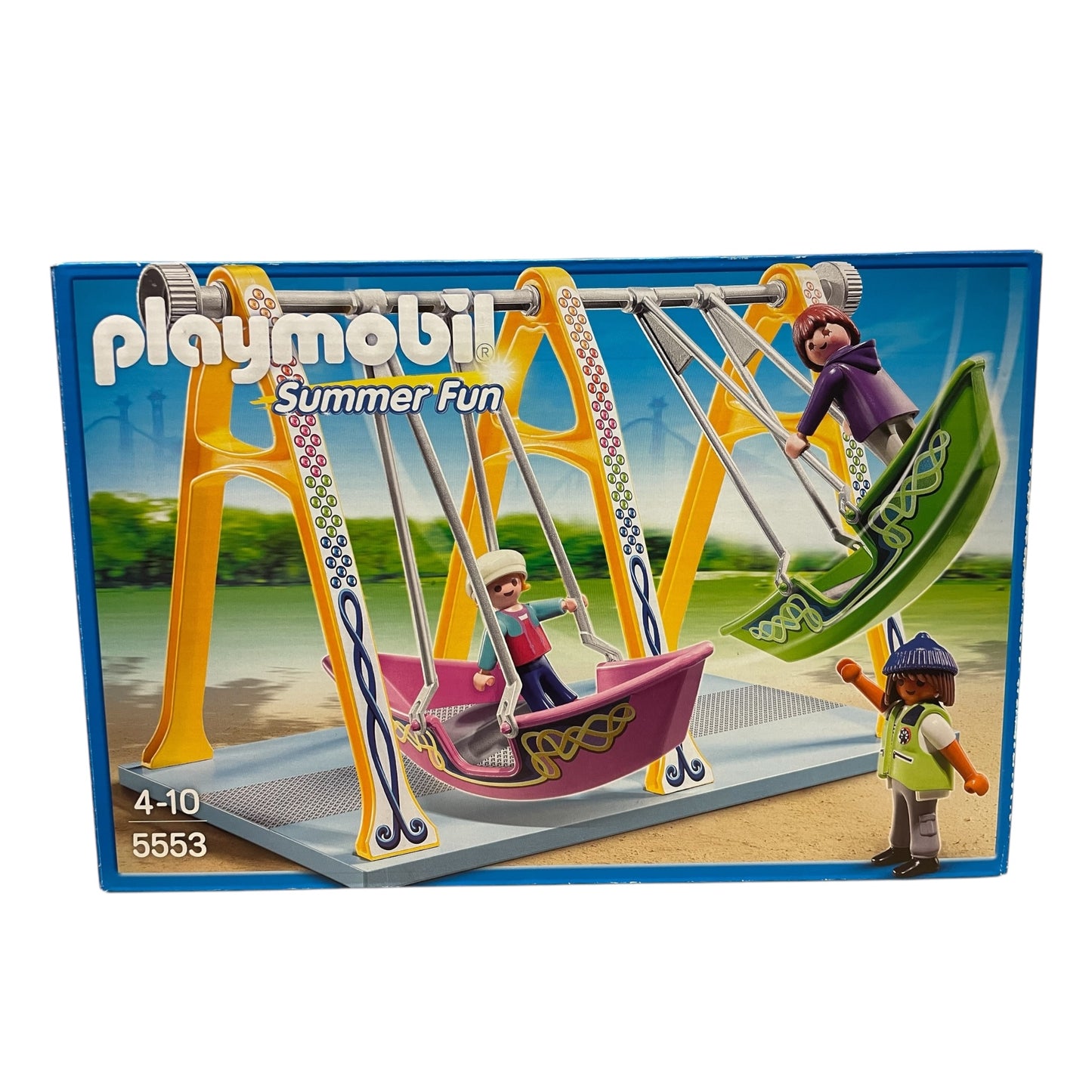 Playmobil® Summer fun 5553 - Ensemble de jeu avec balançoire et bateau