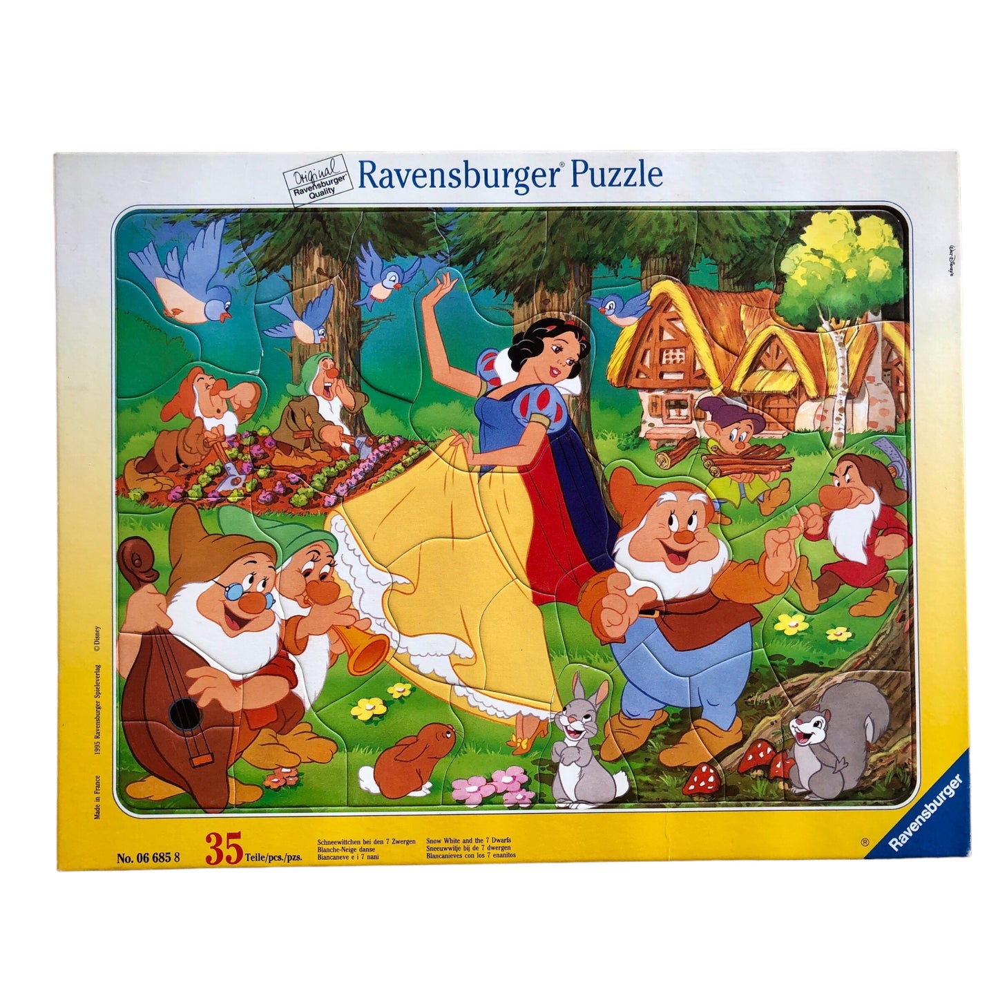 Ravensburger Puzzle - Schneewittchen und die 7 Zwerge - 35 Teile