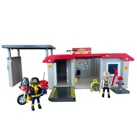 Caserne de pompiers transportable Playmobil® 5663