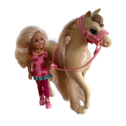 Barbie Kids - Chelsea and her Pony