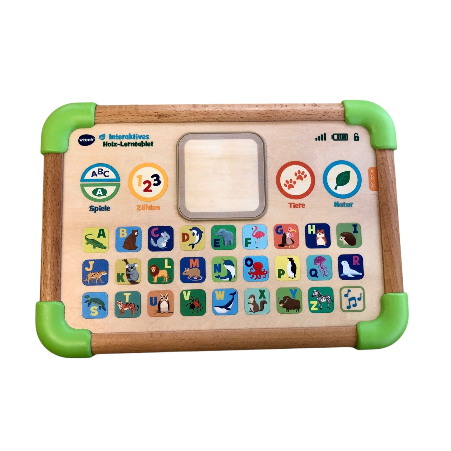 V-tech - Interactive wooden learning tablet (German version)