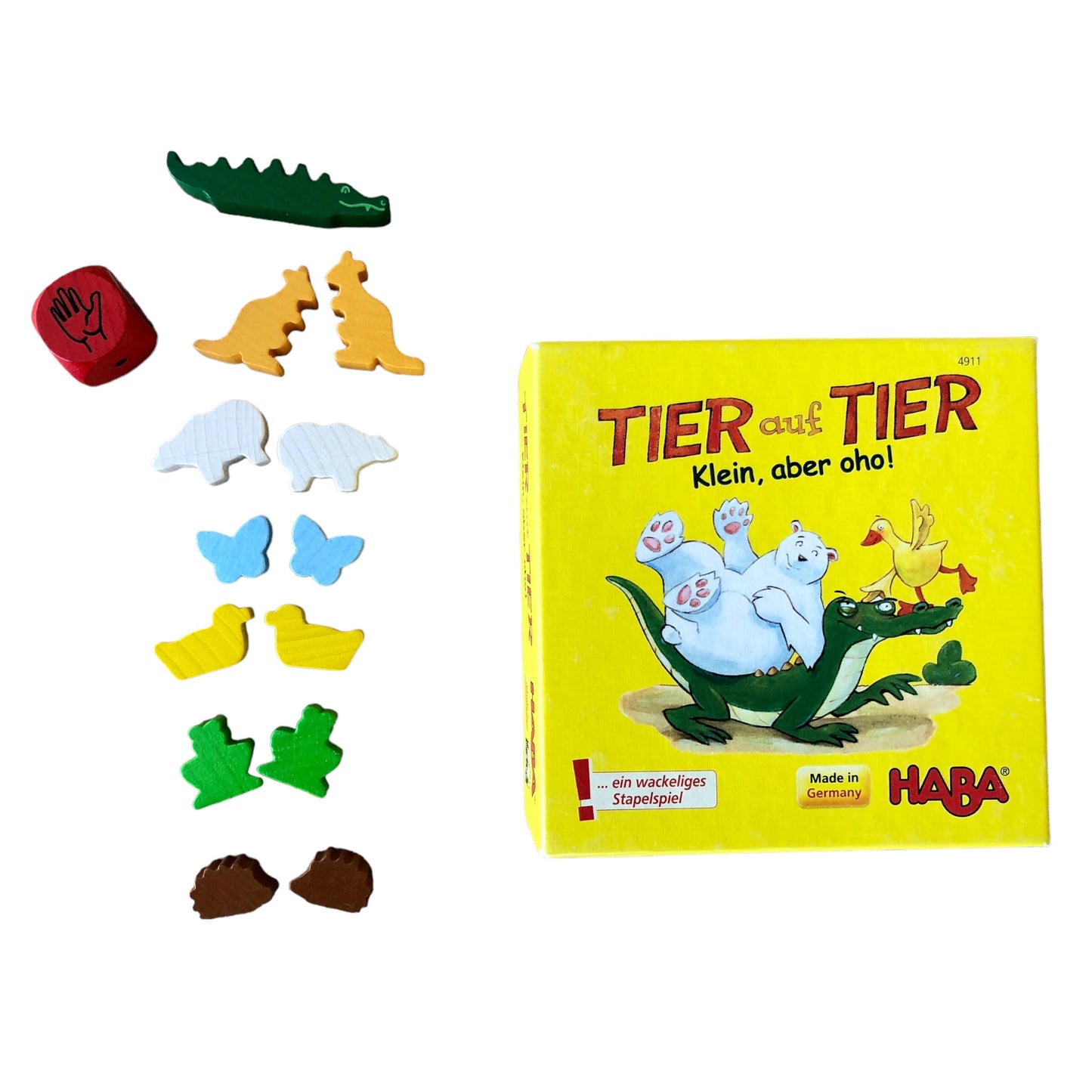 Set of 2 game boards travel edition: Tier auf Tier and Mimik Memo