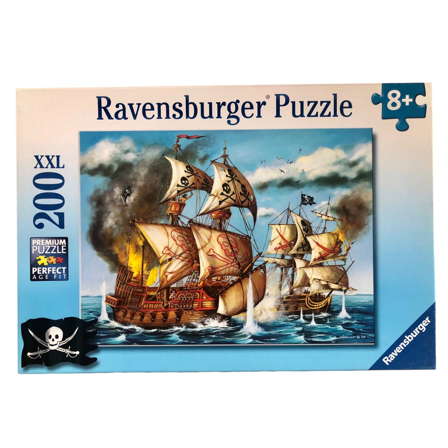 Puzzle Ravensburger - Pirates en chasse - 200 pièces