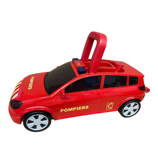 Majorette Carry Car Firefighter - Including 10 vehicles.