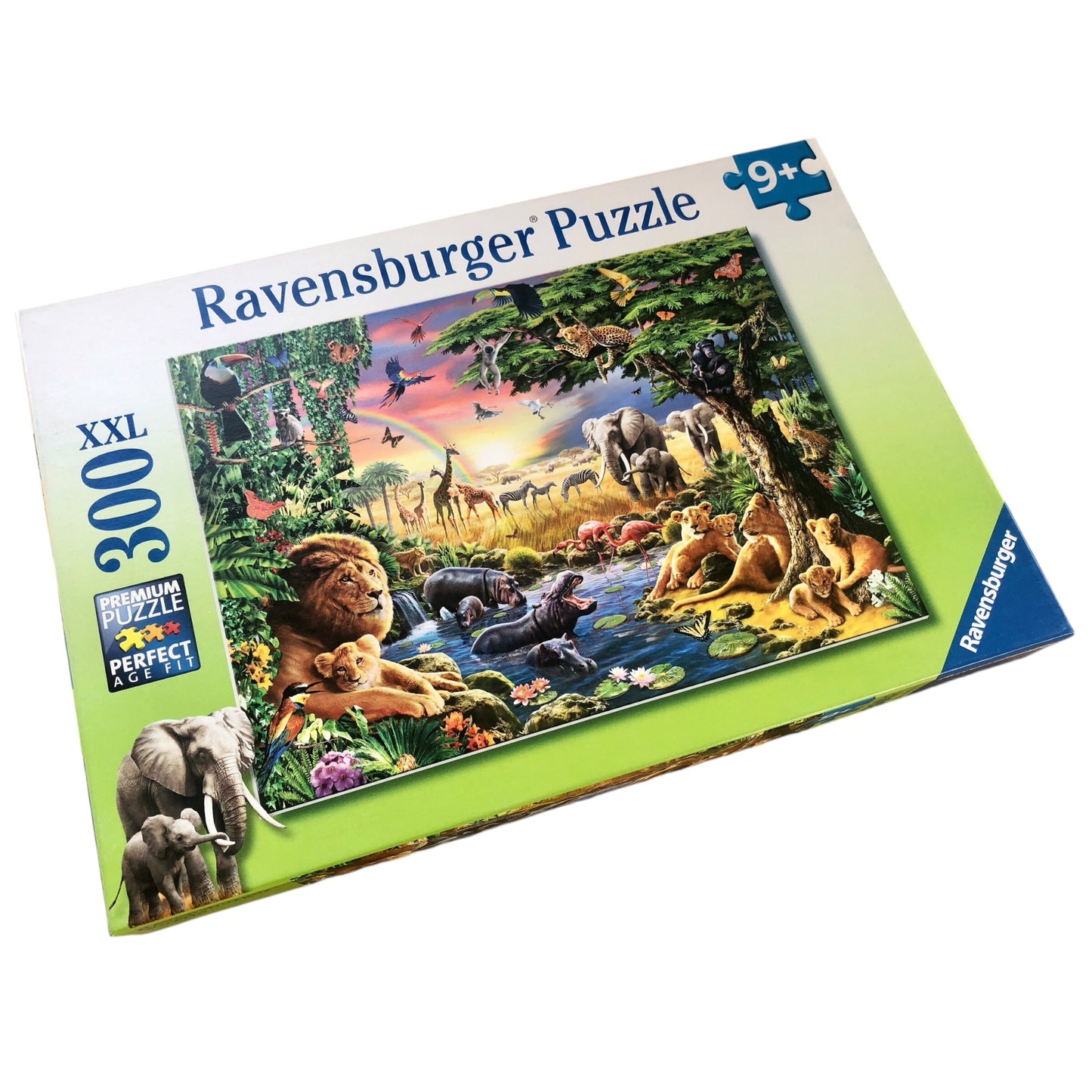 Puzzle Ravensburger - Le soleil du soir au point d'eau - 300 pièces