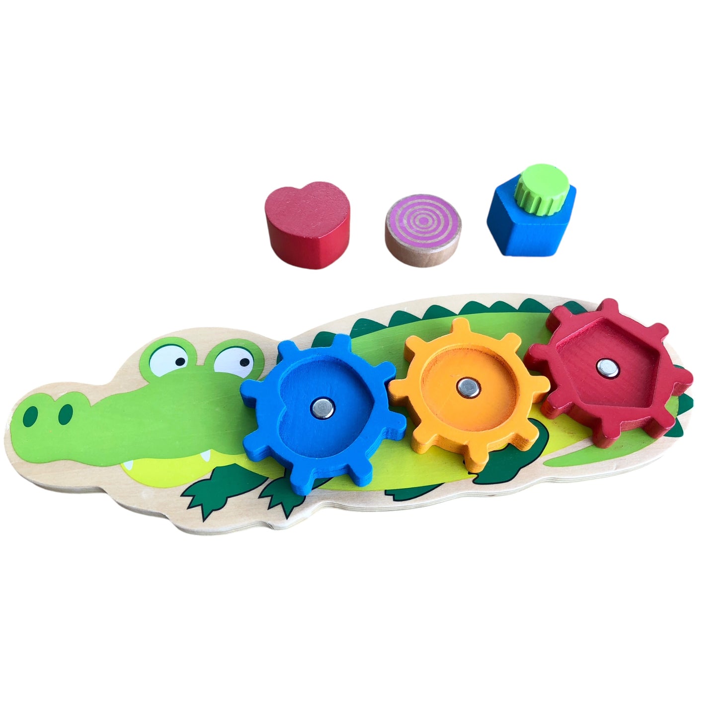 Eichhorn - Shape Puzzle Crocodile 4 Pieces