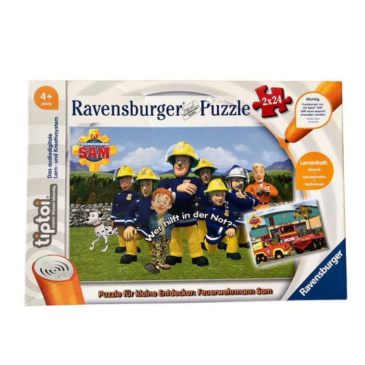 Ravensburger - tiptoi Feuerwehrmann Sam - 2x24 Teile