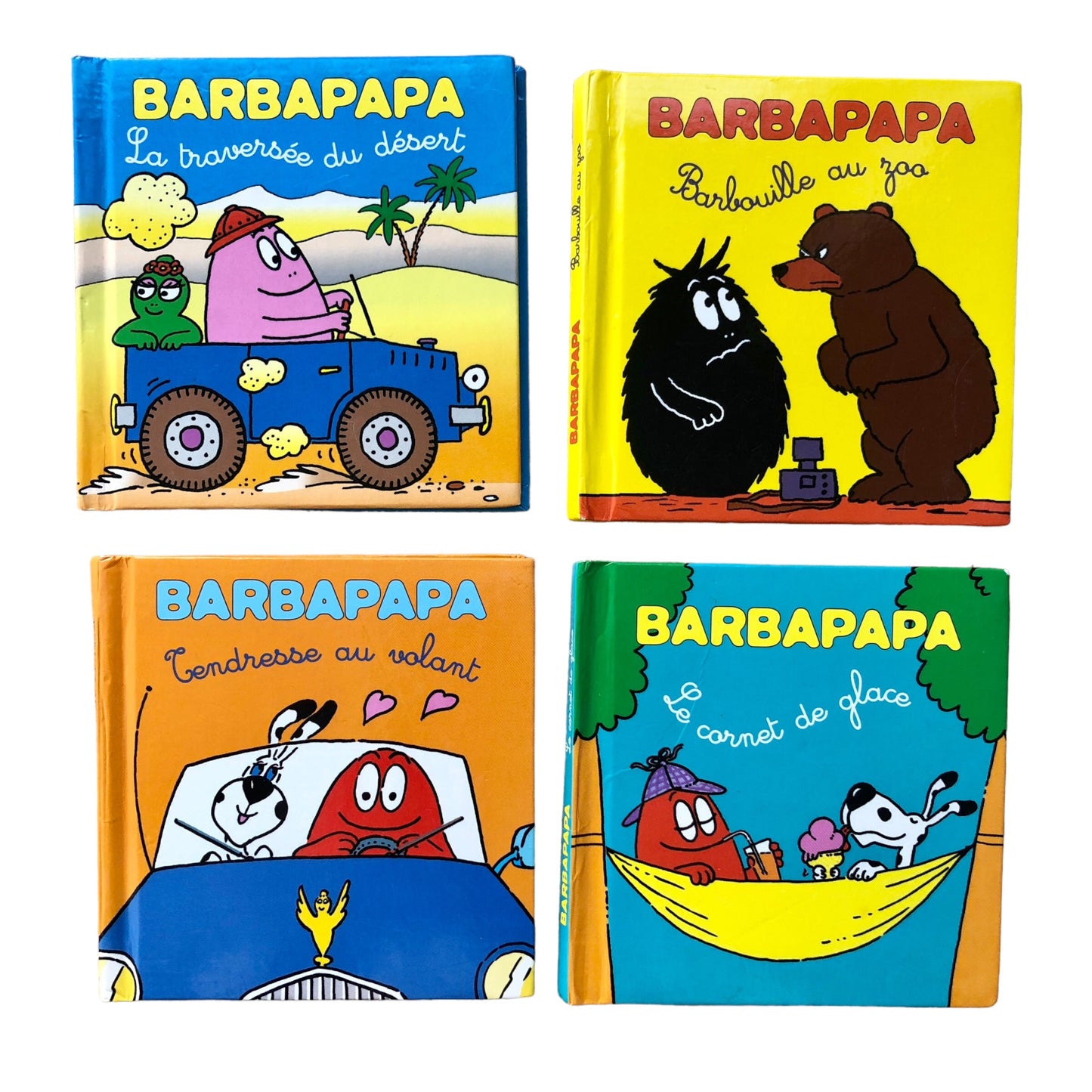 Lot de 4 livres Barbapapa