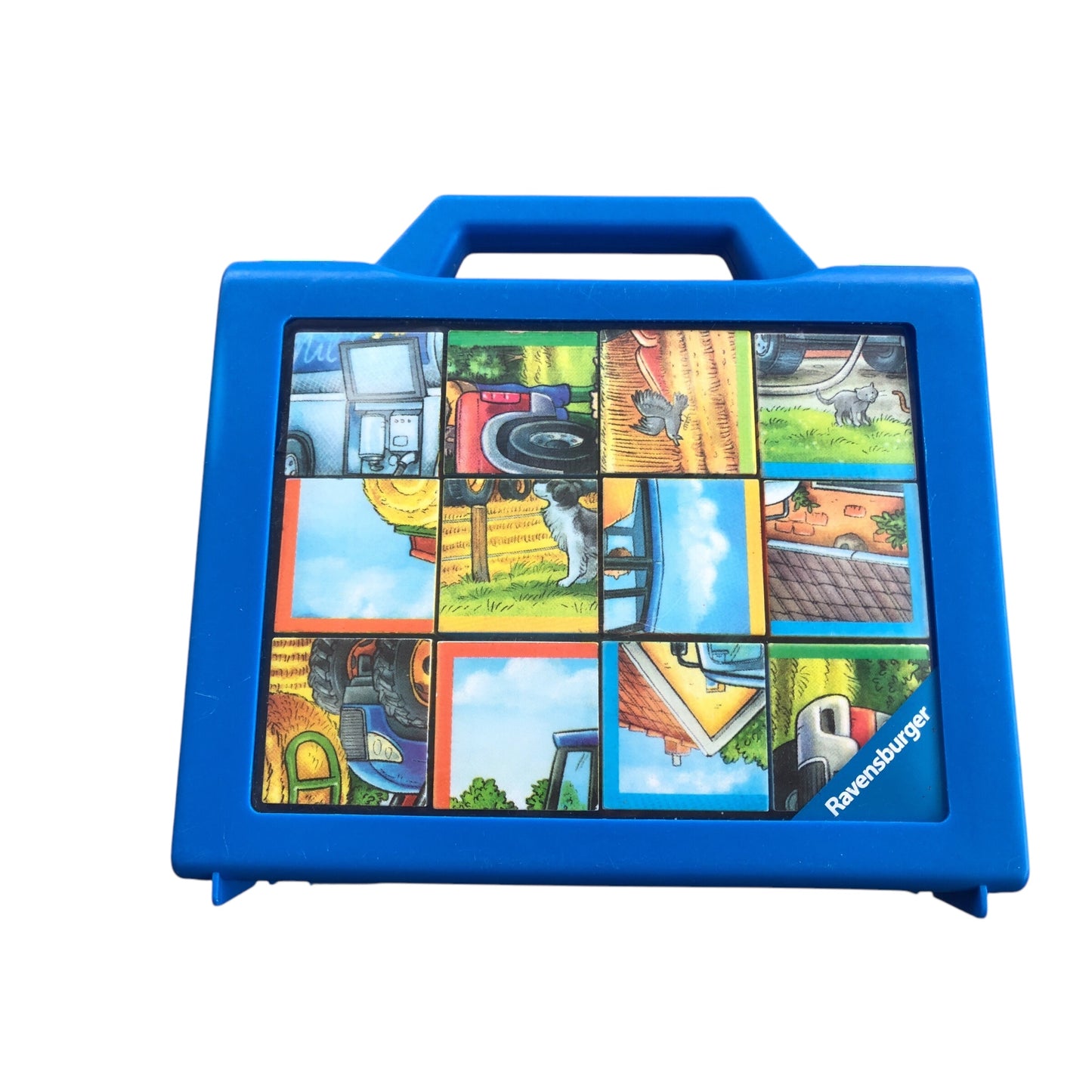 Ravensburger Puzzle - Farm vehicles - 12 cubes