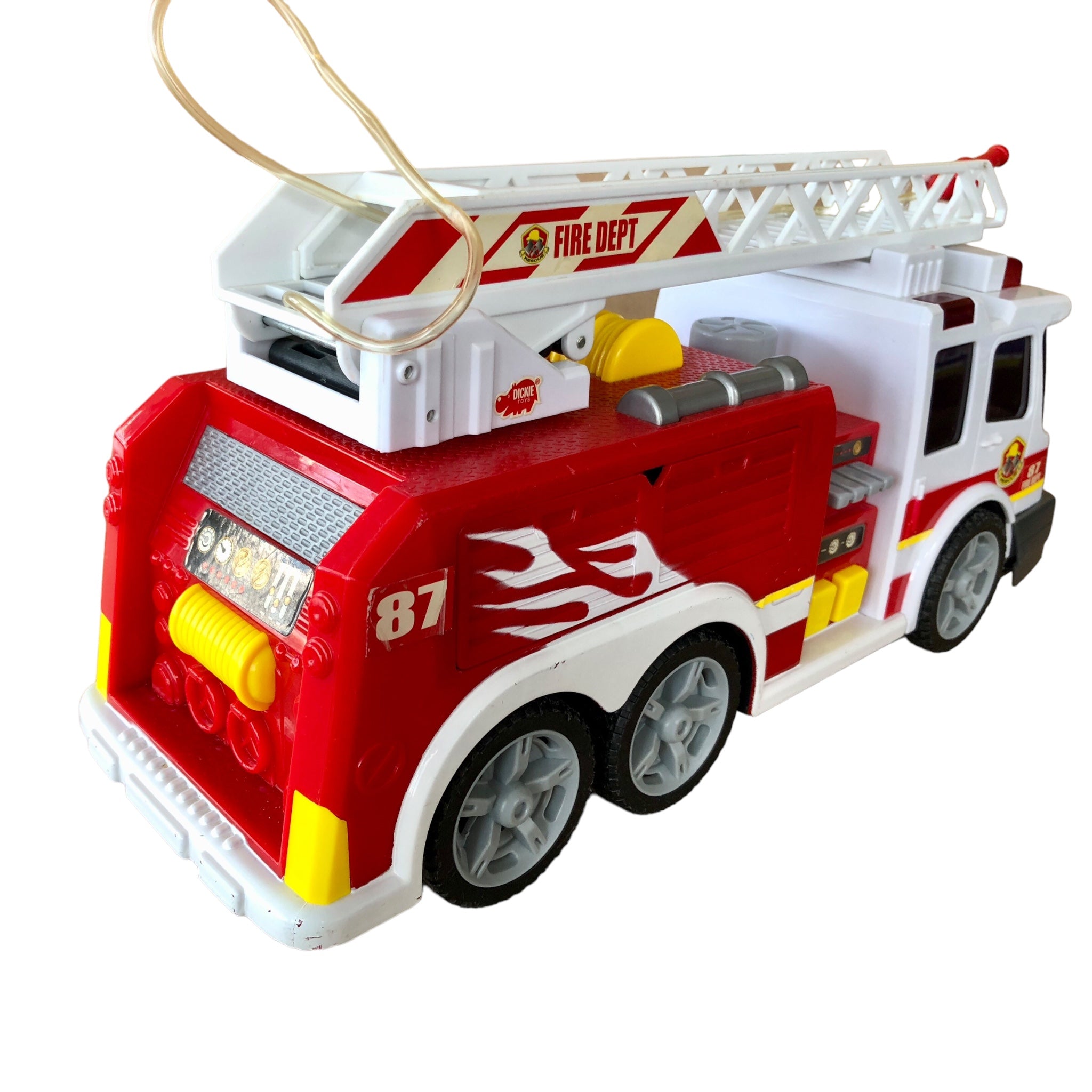 Dickie Toys Light and Sound Firetruck Circle Toys