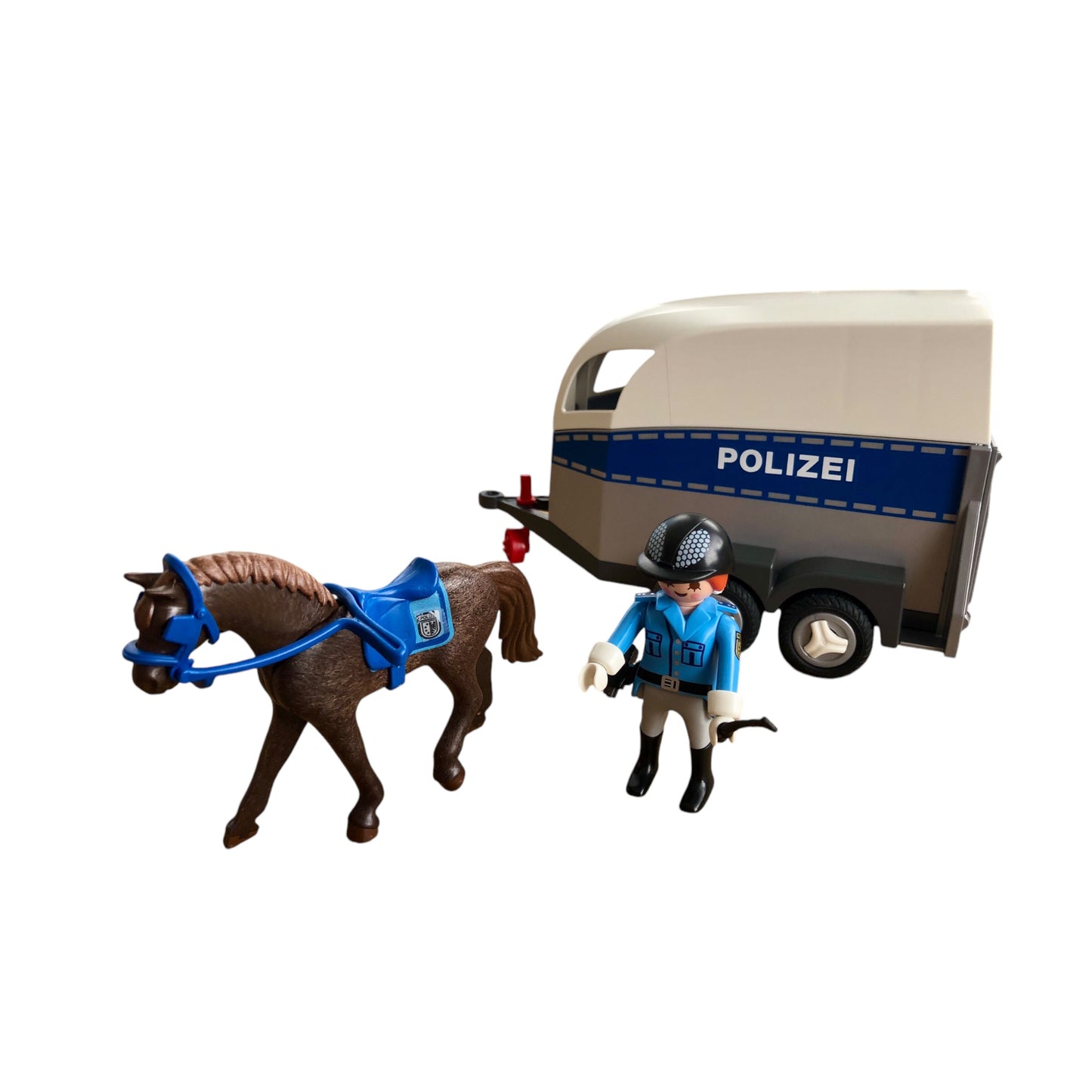 Playmobil® City Action 6875 Cheval de police avec remorque 