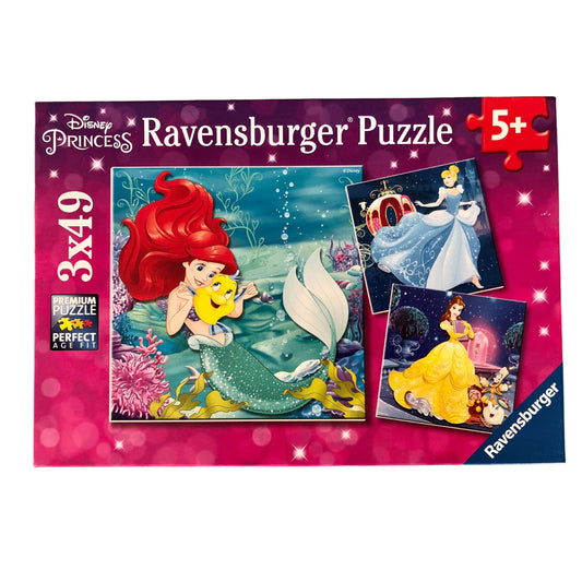Ravensburger - Disney Princesses - 3x49 pieces