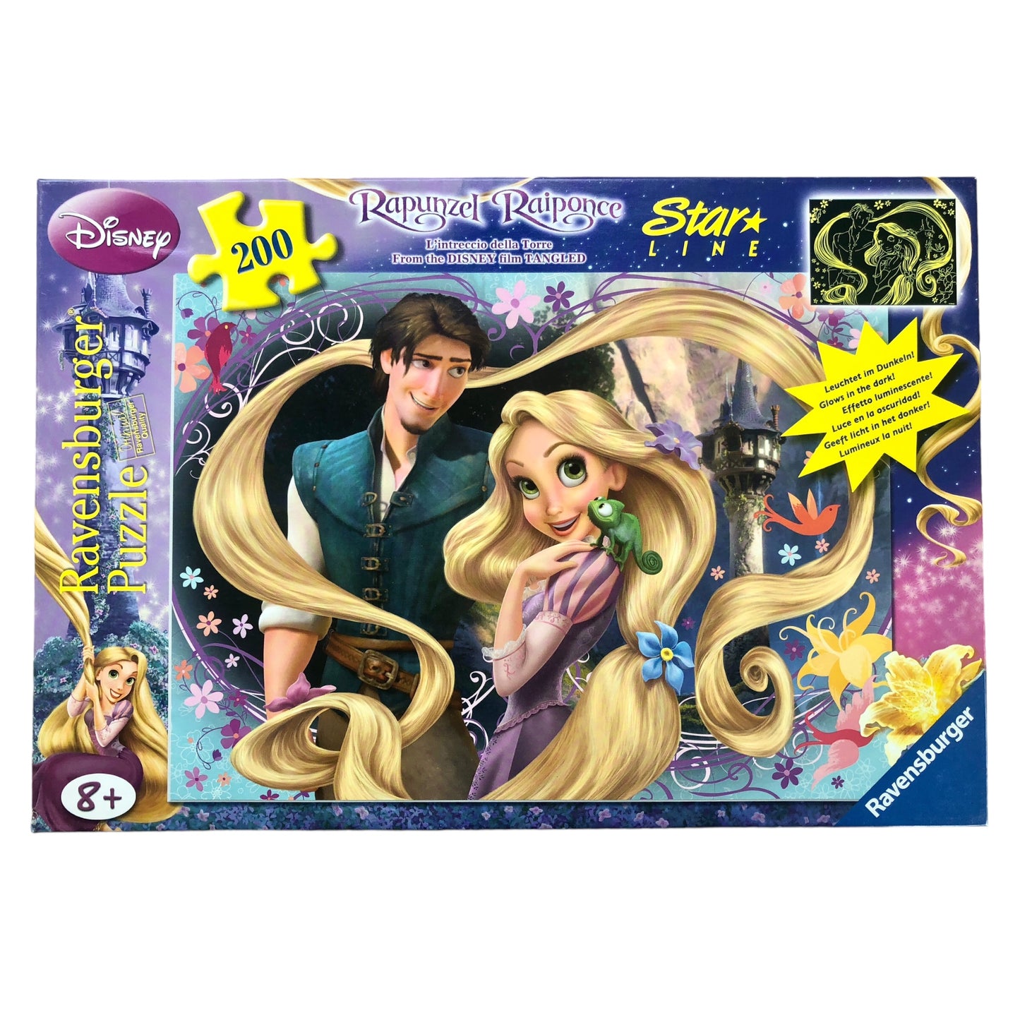 Puzzle Ravensburger - Starline - Raiponce - 200 pièces