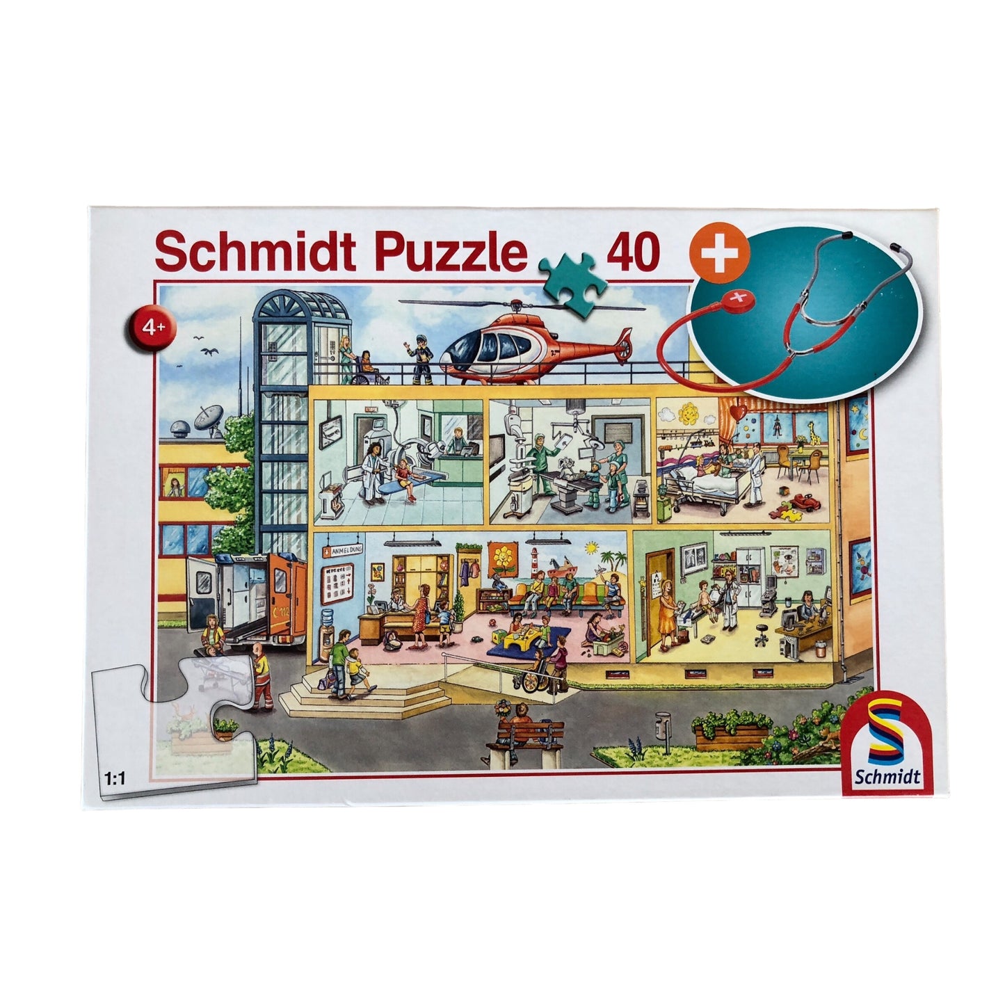 Puzzle Schmidt - Hôpital pour enfants - 40 pièces