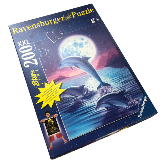 Puzzle Ravensburger - Starline - Dauphin avec la lune - 200 pièces