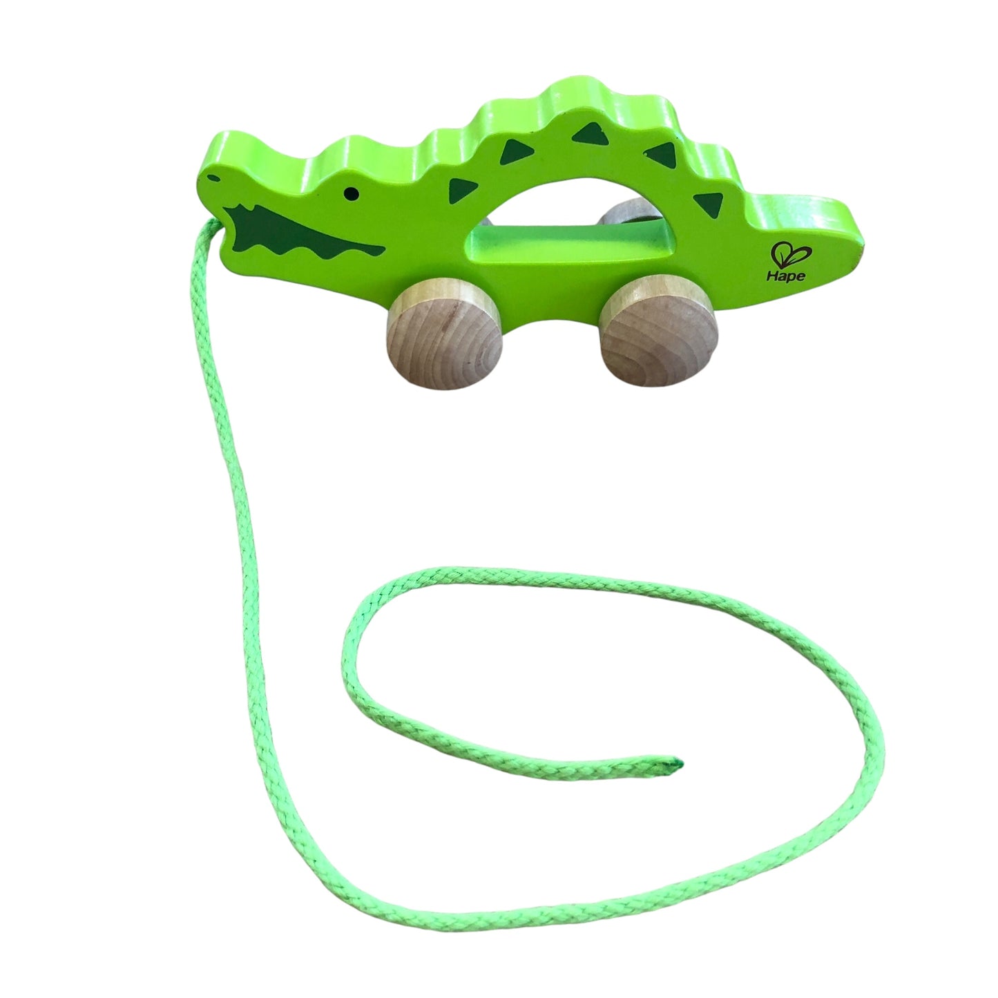 Hape - Small crocodile pull toy