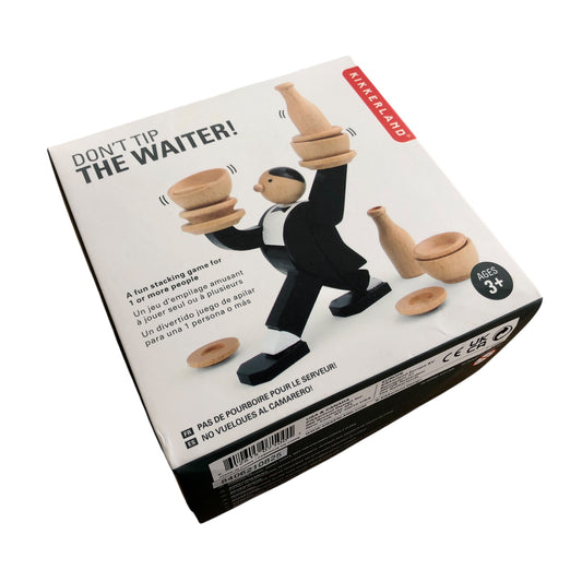 Don't tip the waiter! A fun stacking game for 1 or more people